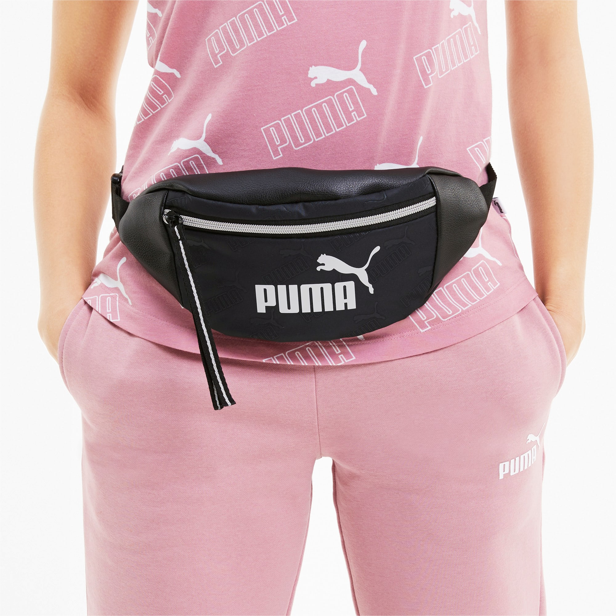 Puma fanny pack pink hotsell