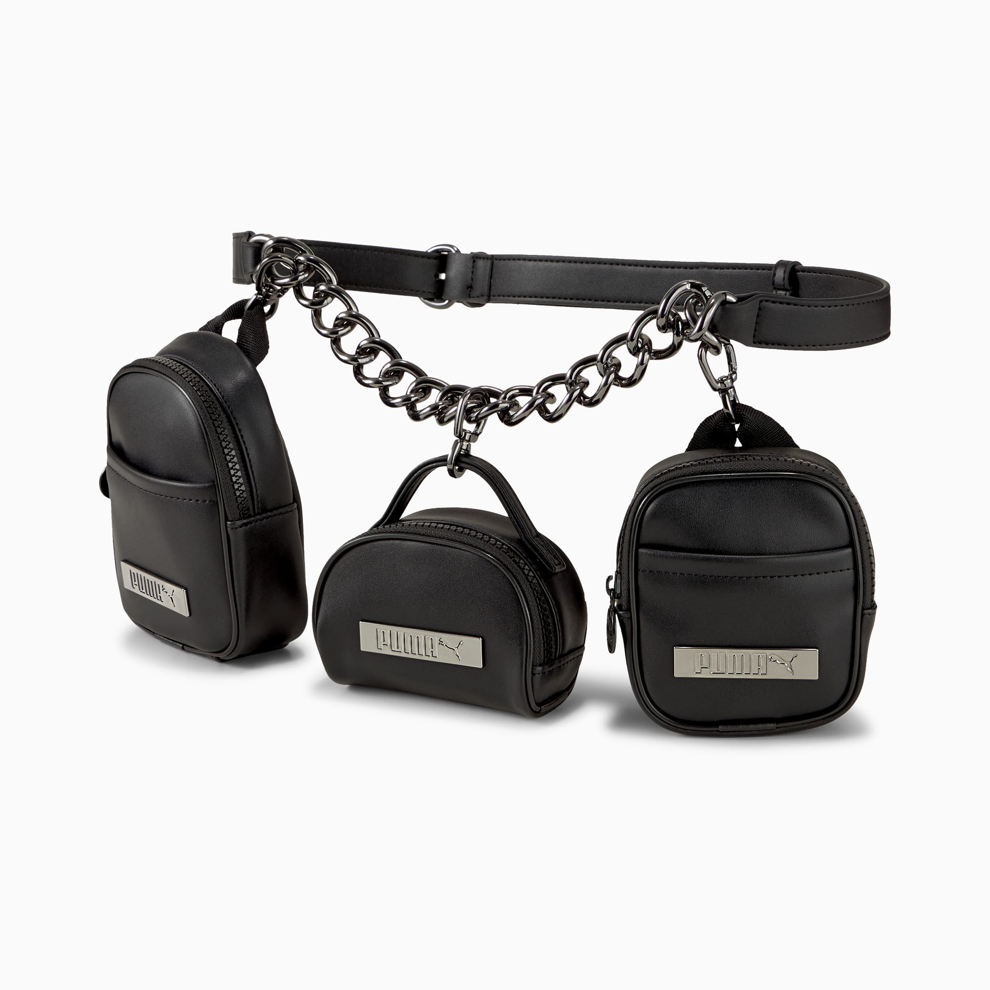 Puma gold deals and white purse