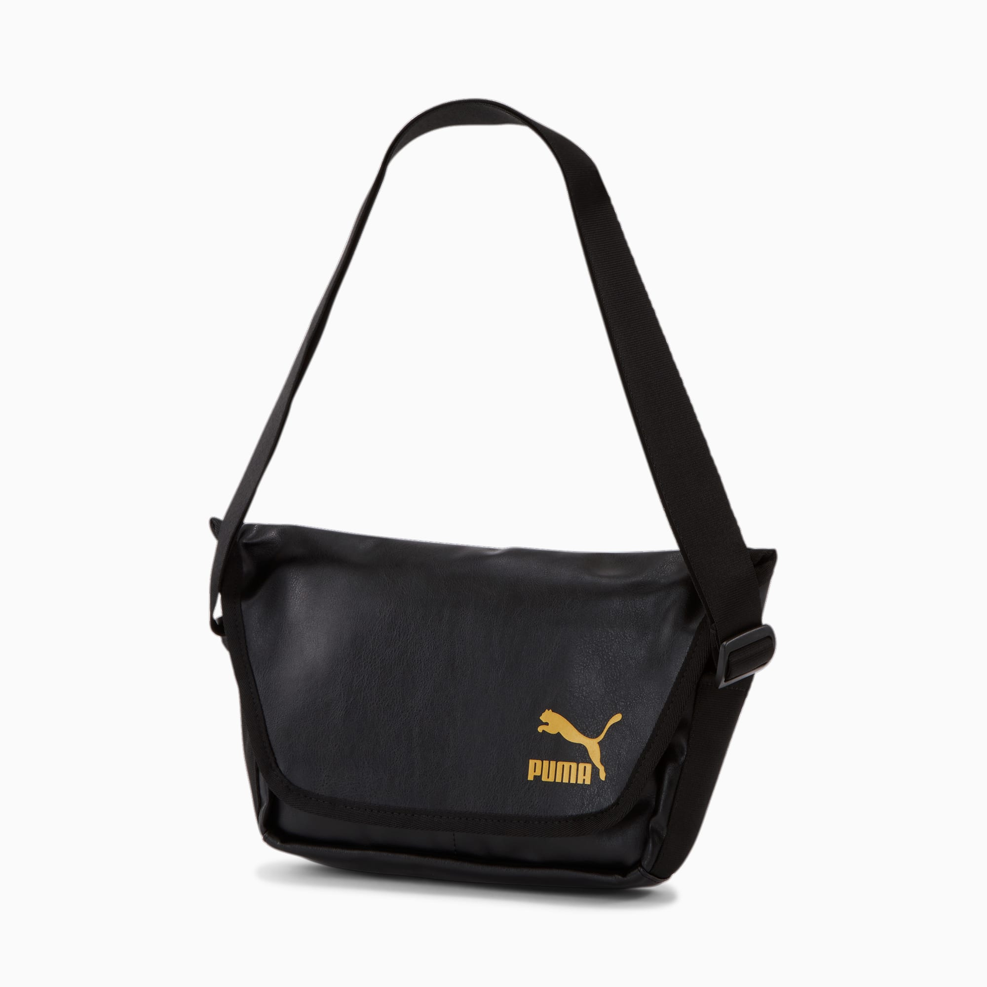 Puma white and gold handbag new arrivals
