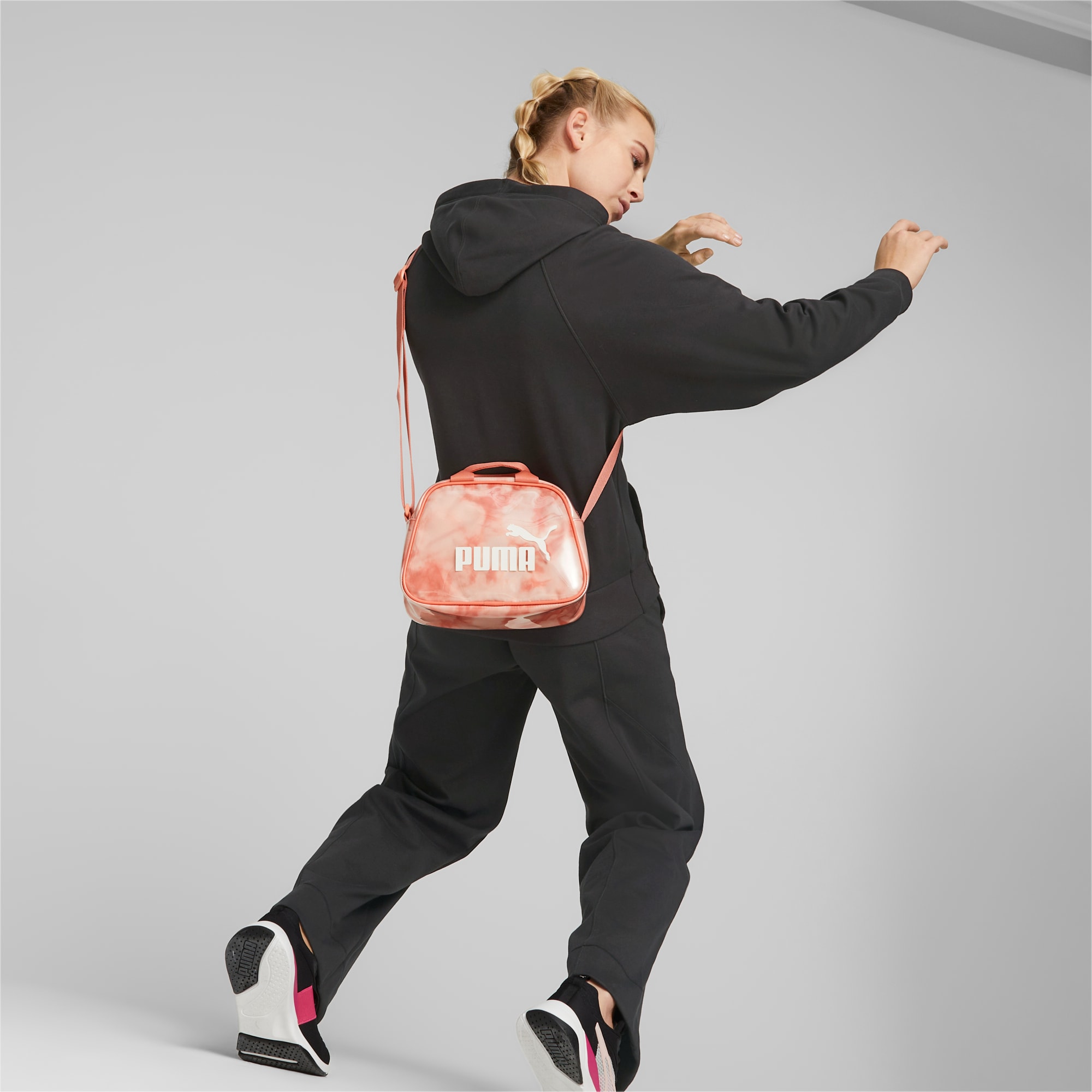 Puma shop transparent bag