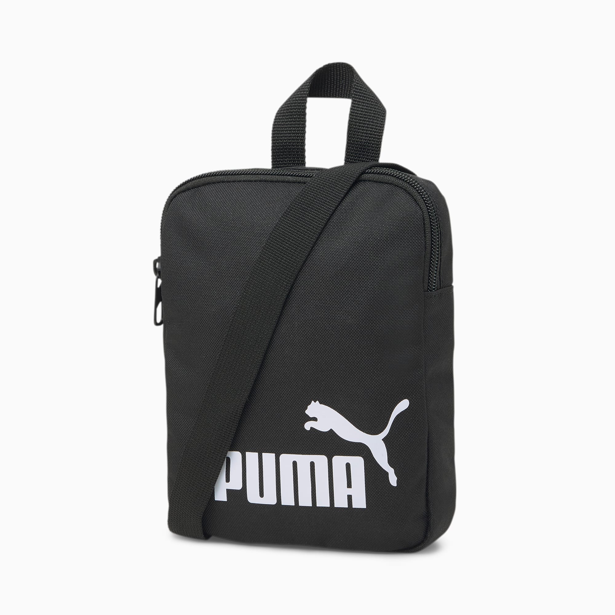 Puma shoulder hot sale bag black