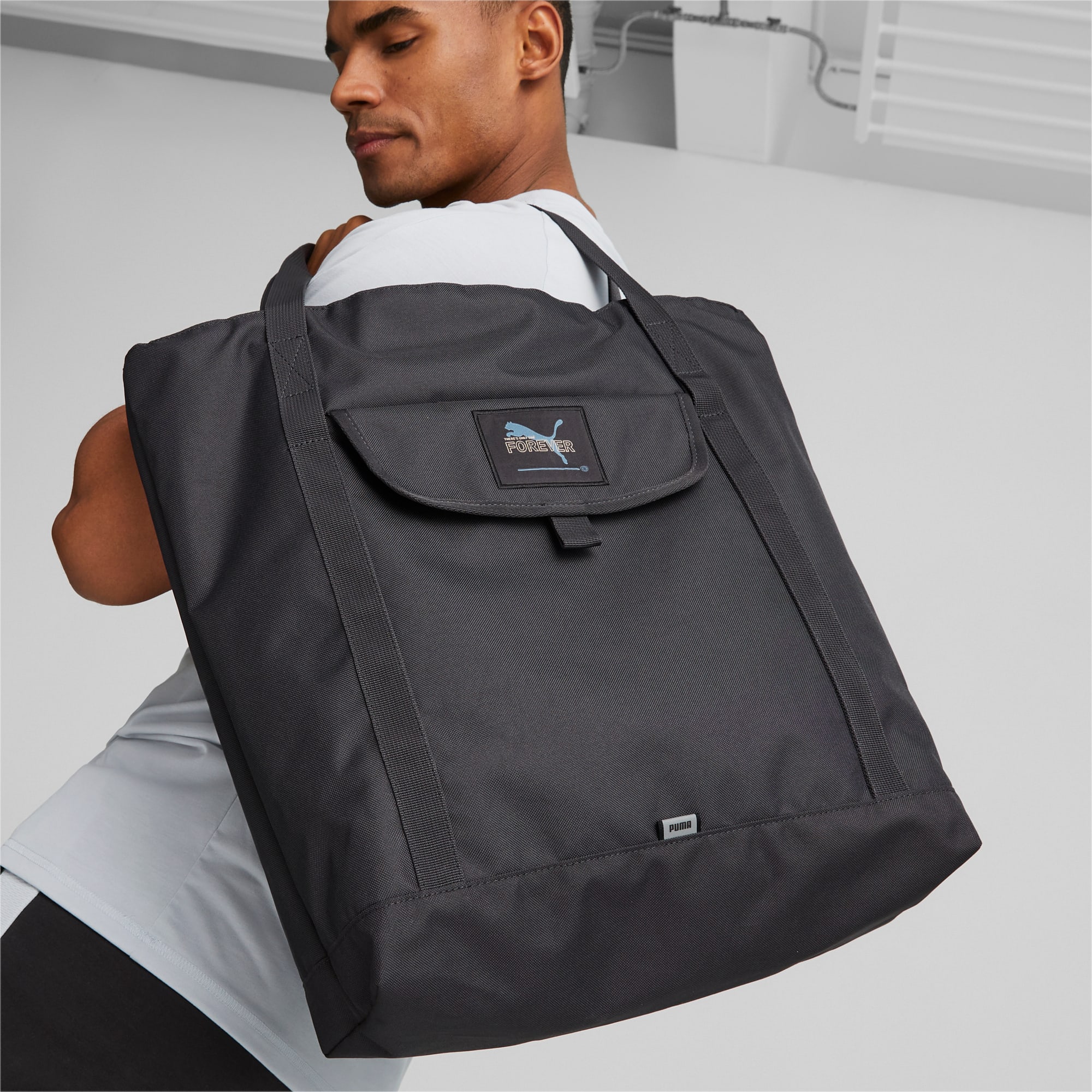 Puma tote cheap bag grey