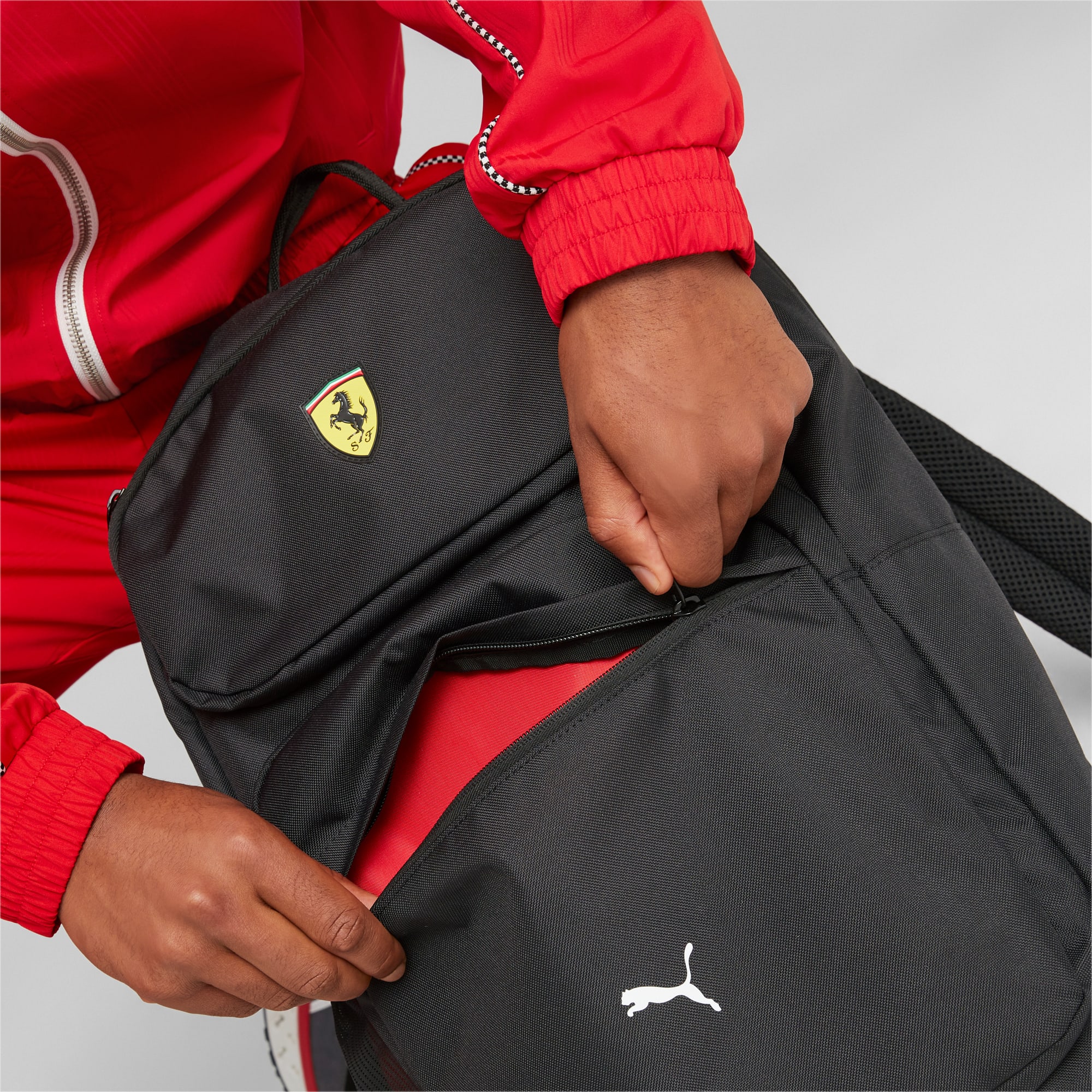 Puma ferrari backpack gold hot sale