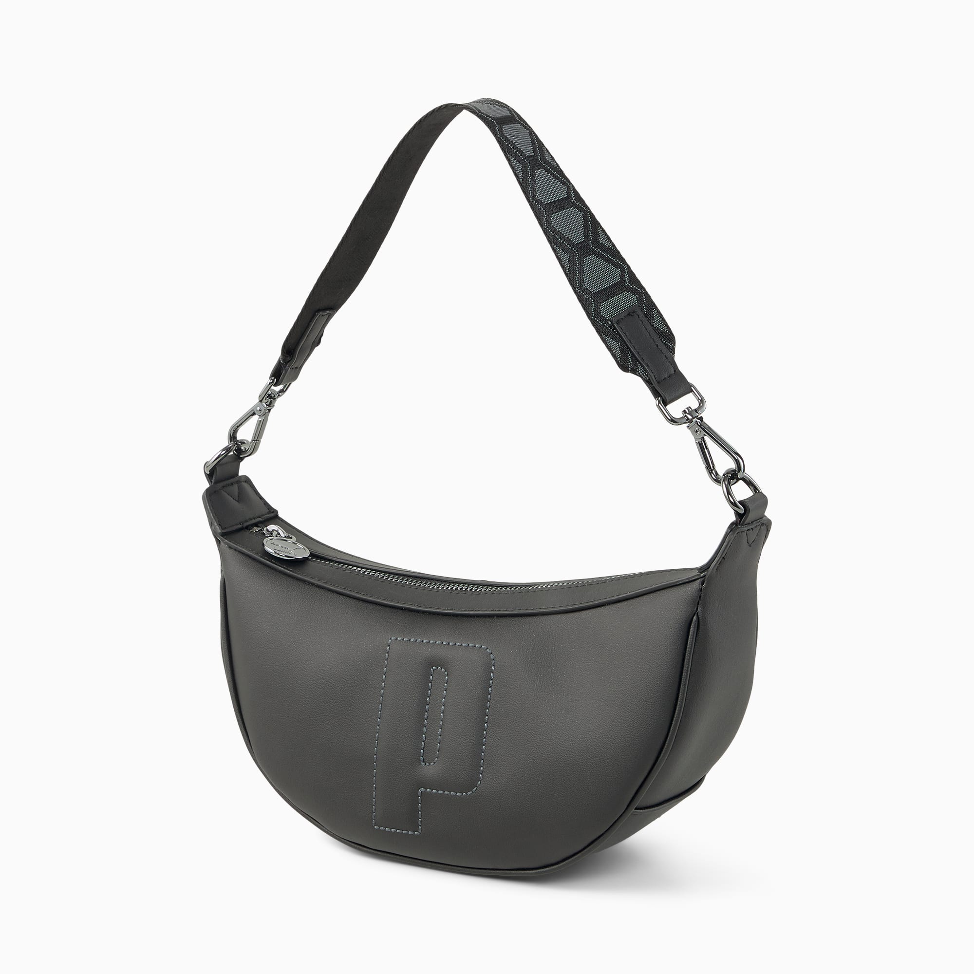 PUMA Cross Body Mini Grip Purse in Black