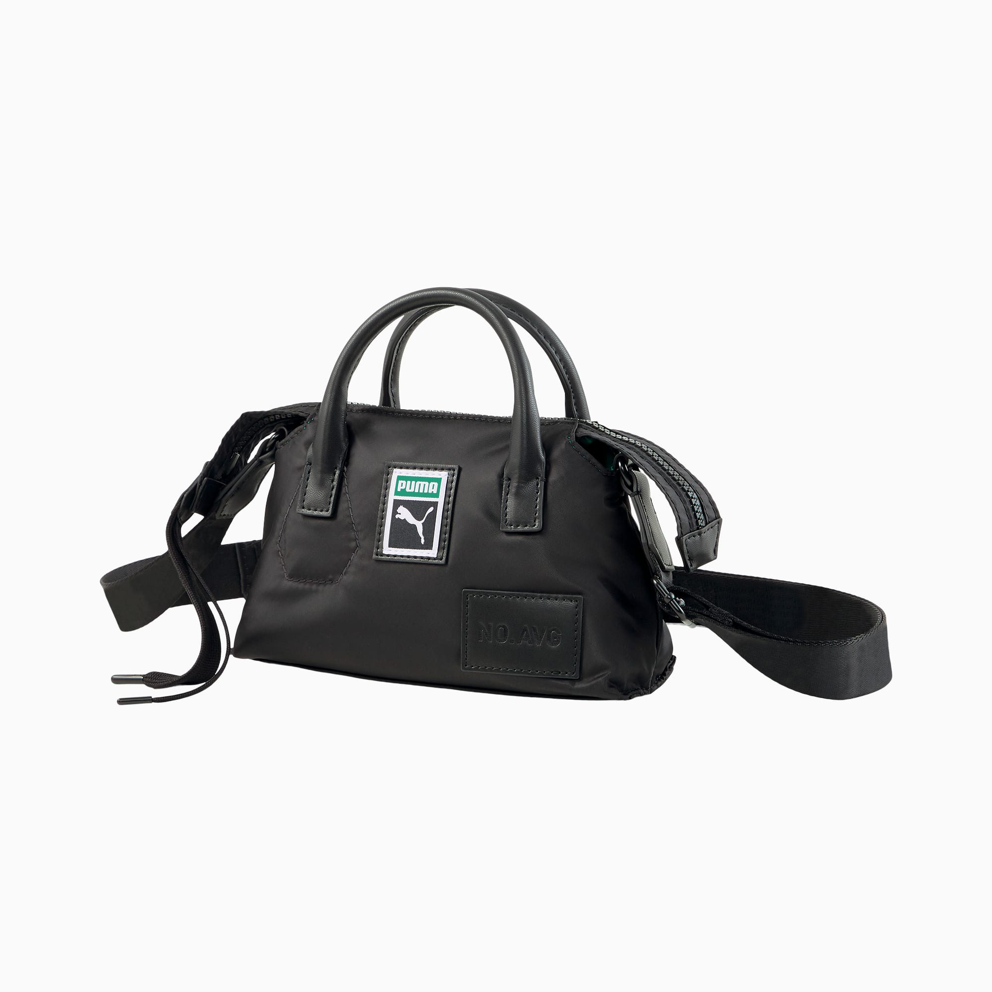 PUMA Cross Body Mini Grip Purse in Black