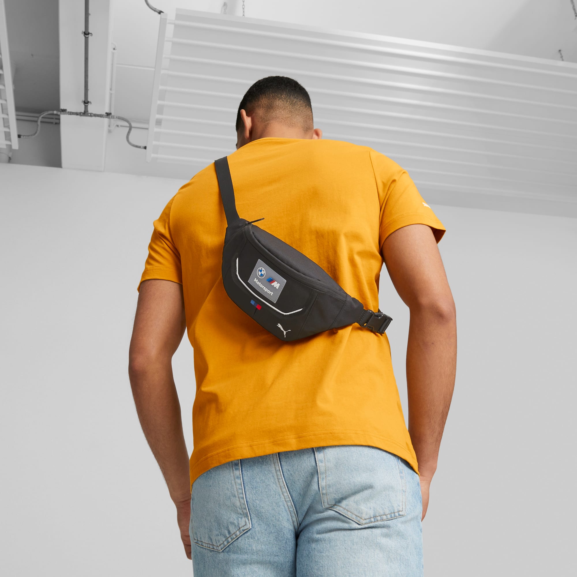 Puma bmw bag orange best sale