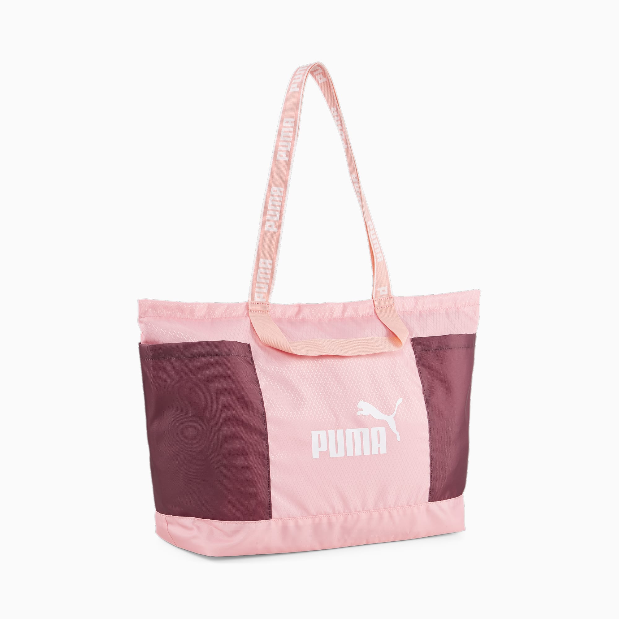 Core Base Large Shopper Peach Smoothie Dark Jasper PUMA Shop
