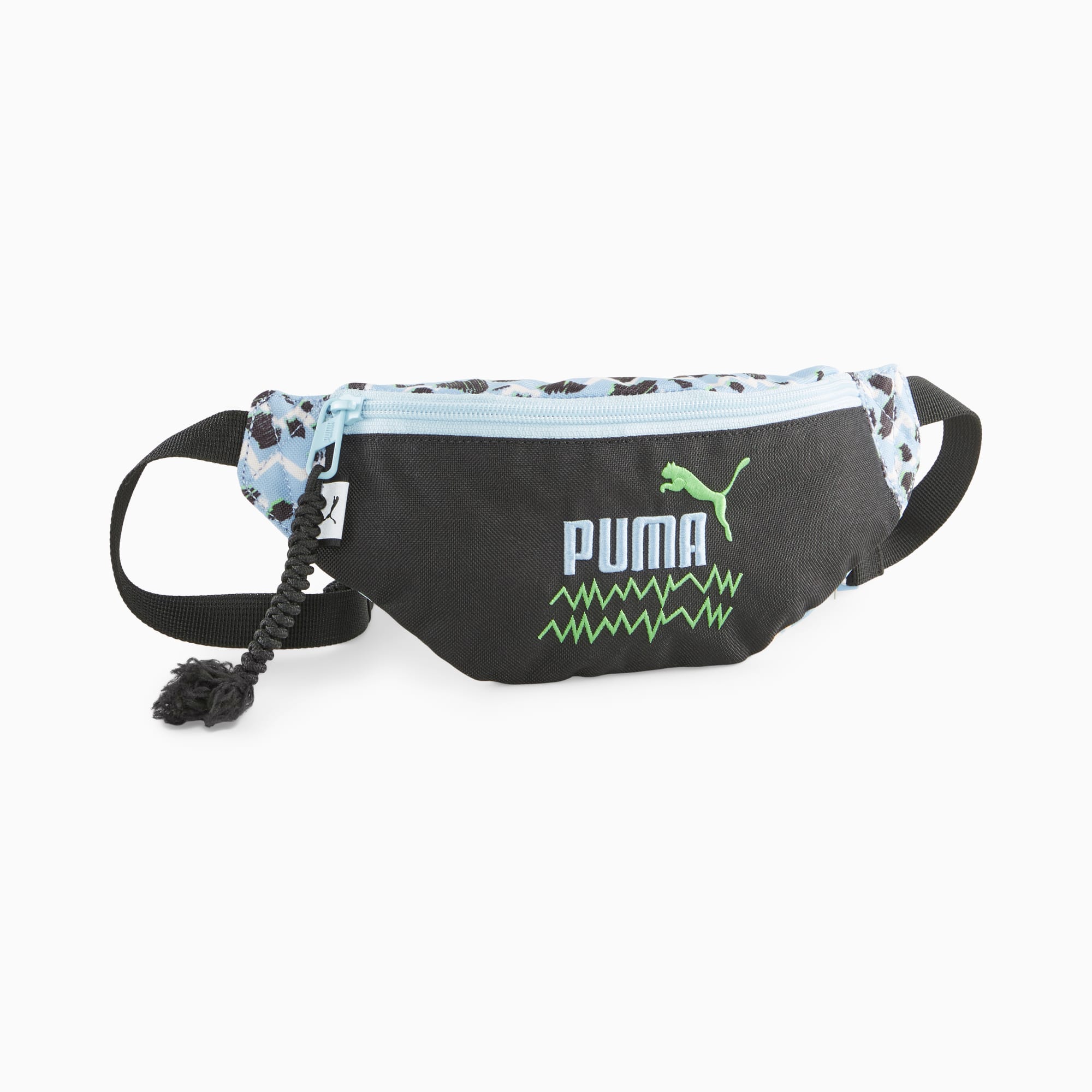 Mixmatch Youth Waist Bag PUMA Black Sky Blue AOP PUMA Shop All