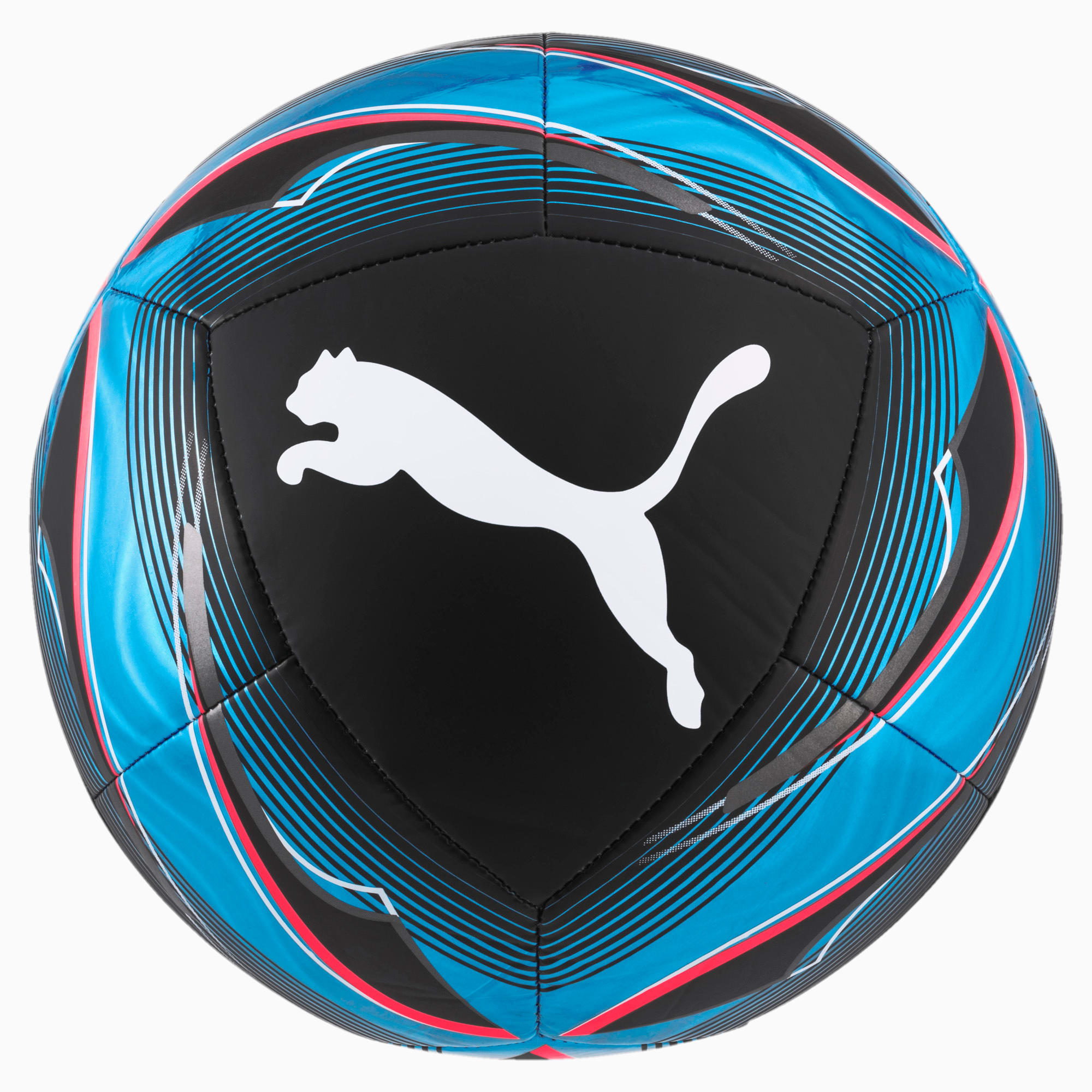 FtblNXT Icon Football, Puma Black-Luminous Blue-Pink Alert-Puma White, large-SEA