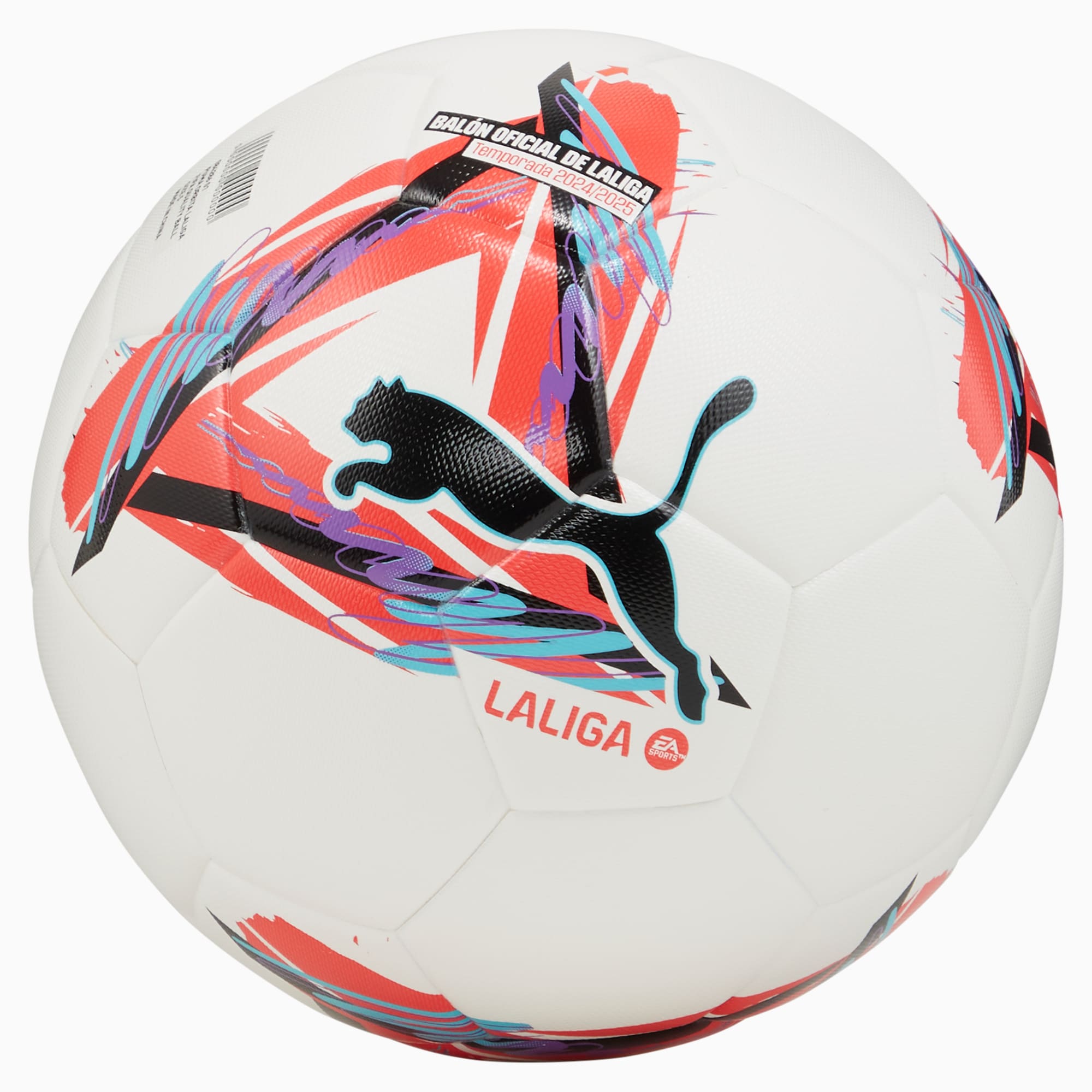 PUMA LaLiga 1 Fußball (FIFA® Quality), Weiß, Größe: 5, Accessoires