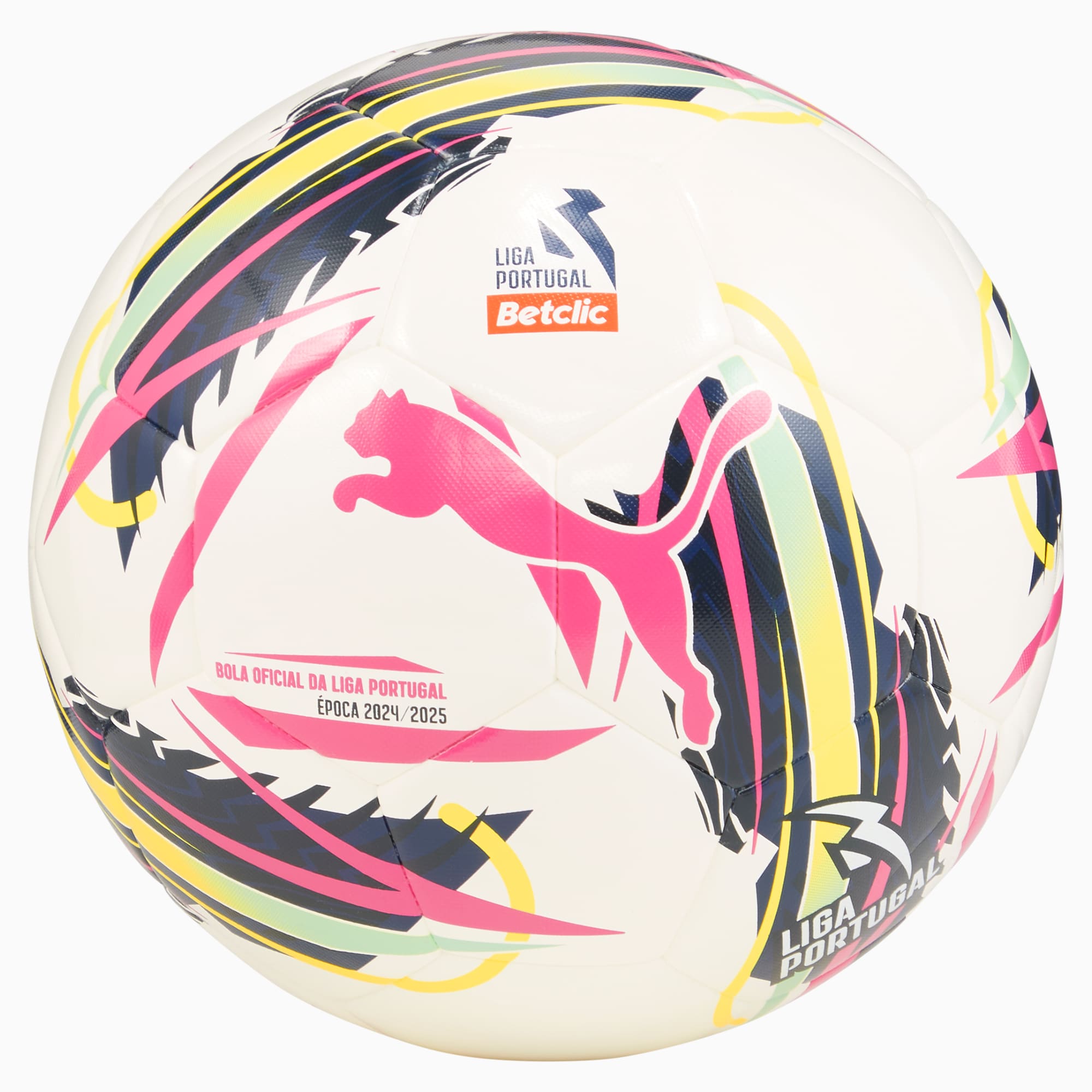 Liga Portugal hybride voetbal, PUMA White-multicolor, large