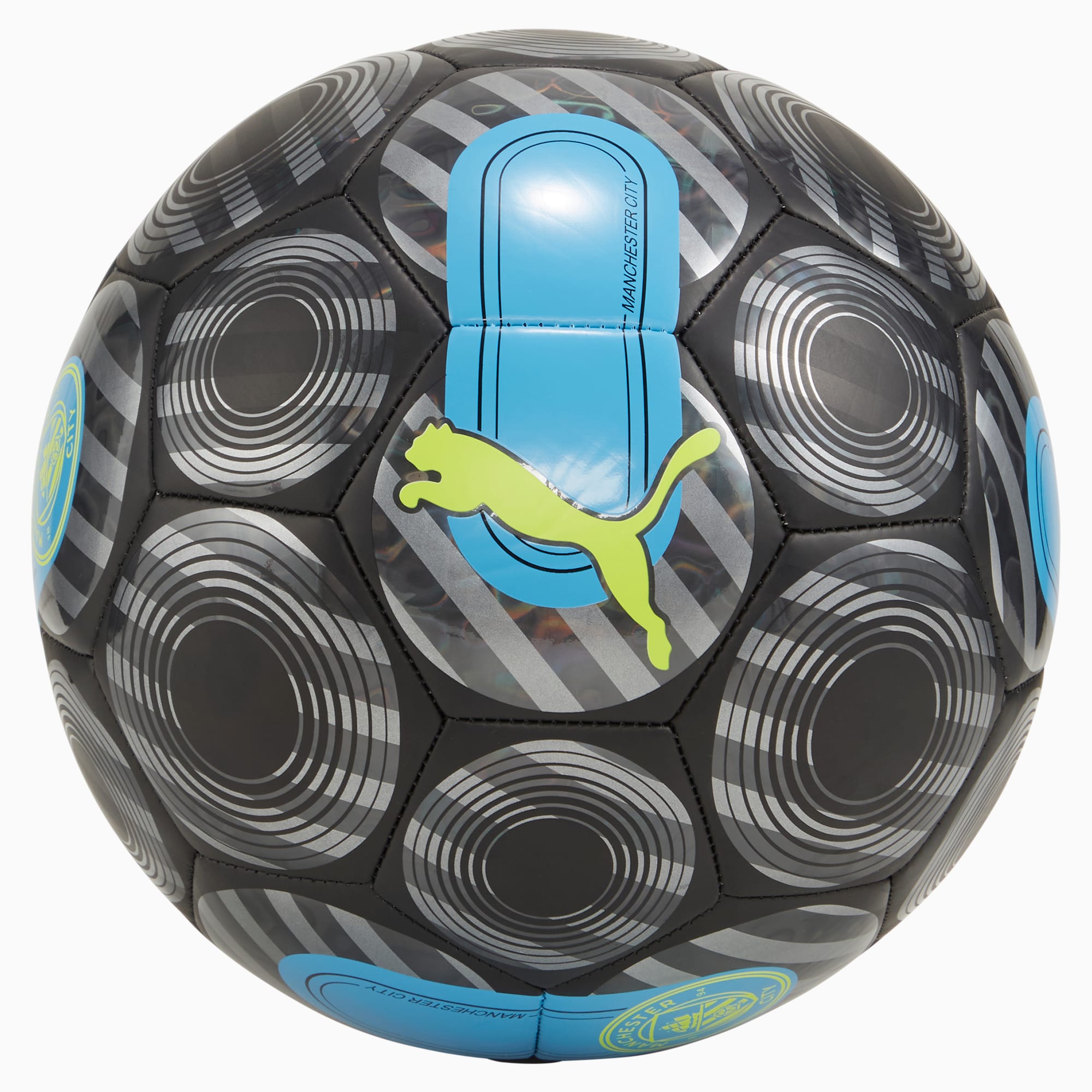 Manchester City ftblCULTURE+ Football, PUMA Black-Magic Blue, large