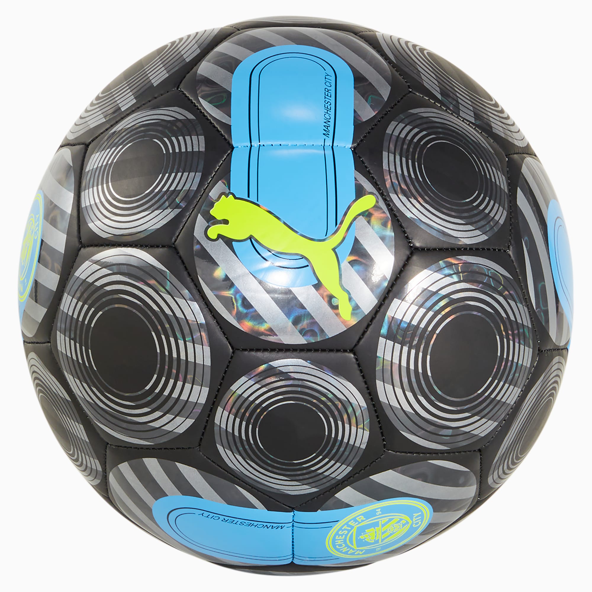 Manchester City ftblCULTURE+ Football, PUMA Black-Magic Blue, large