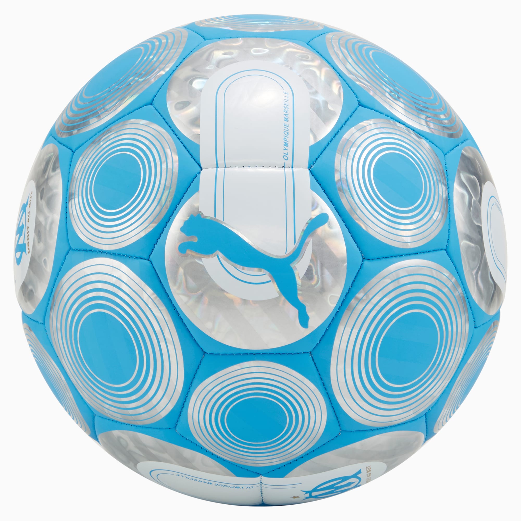 Olympique de Marseille ftblCULTURE+ Football, Bleu Azur-PUMA White, large