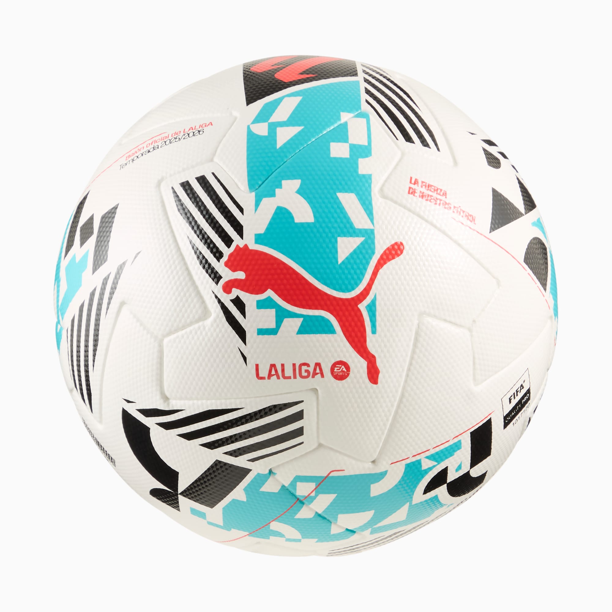 PUMA Orbita LaLiga 1 Fußball (FIFA® Quality Pro), PUMA White-multicolor, large