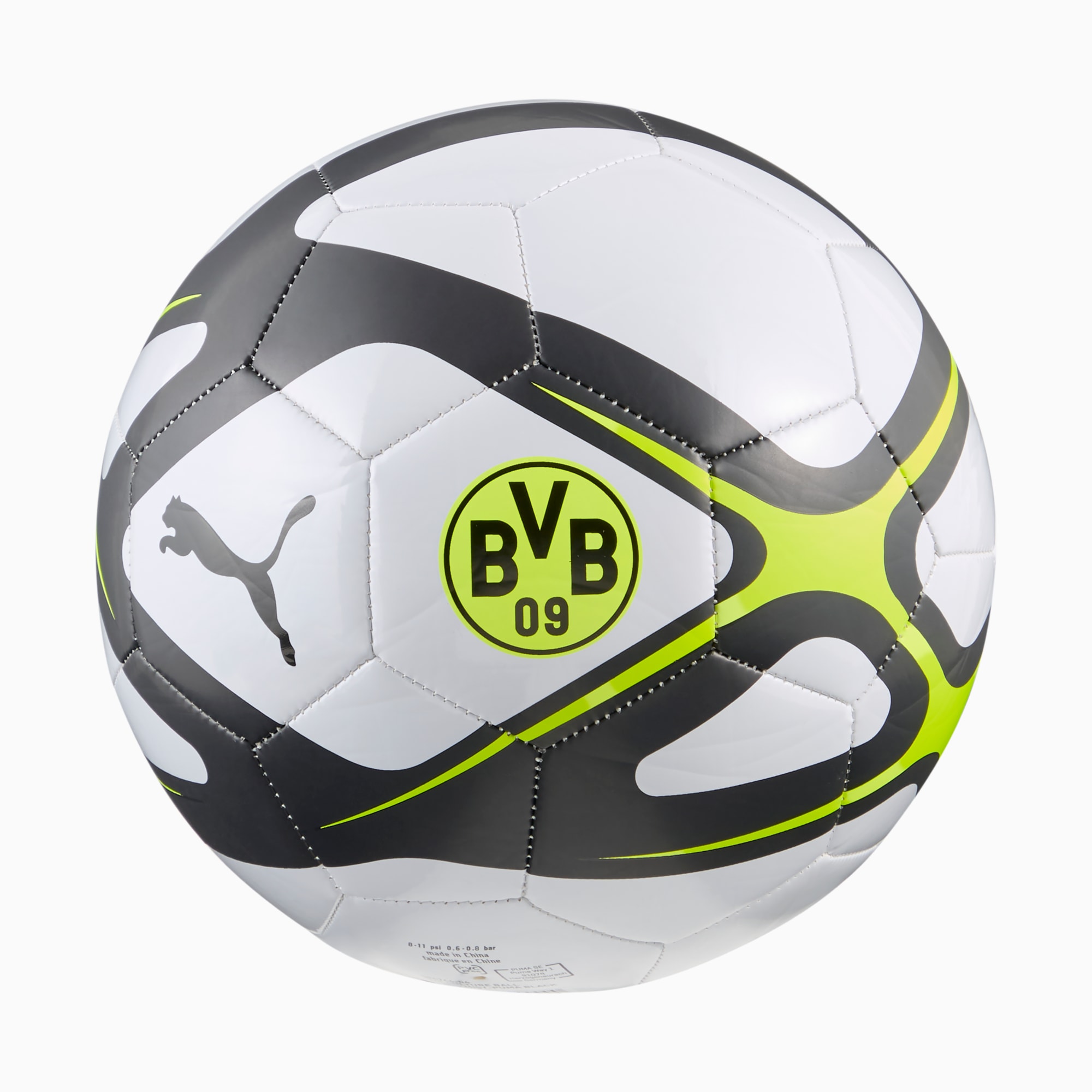 Borussia Dortmund CULTURE Football, Silver Mist-PUMA Black, large