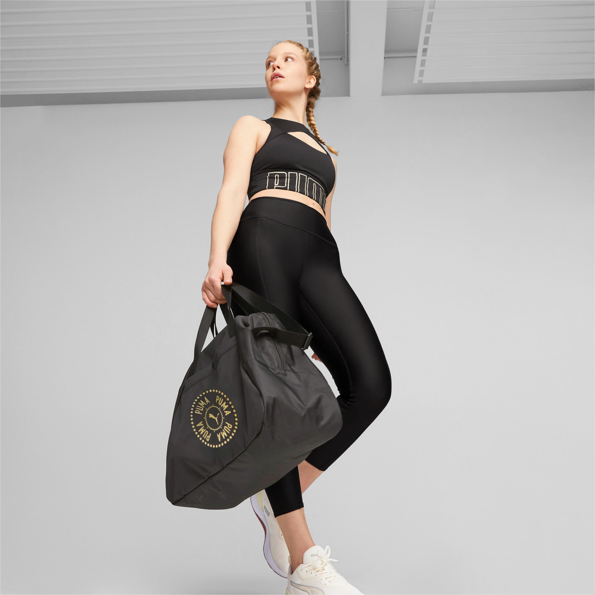 AT ESS Grip Logo Love Training Bag PUMA Black PUMA Shop All Puma PUMA