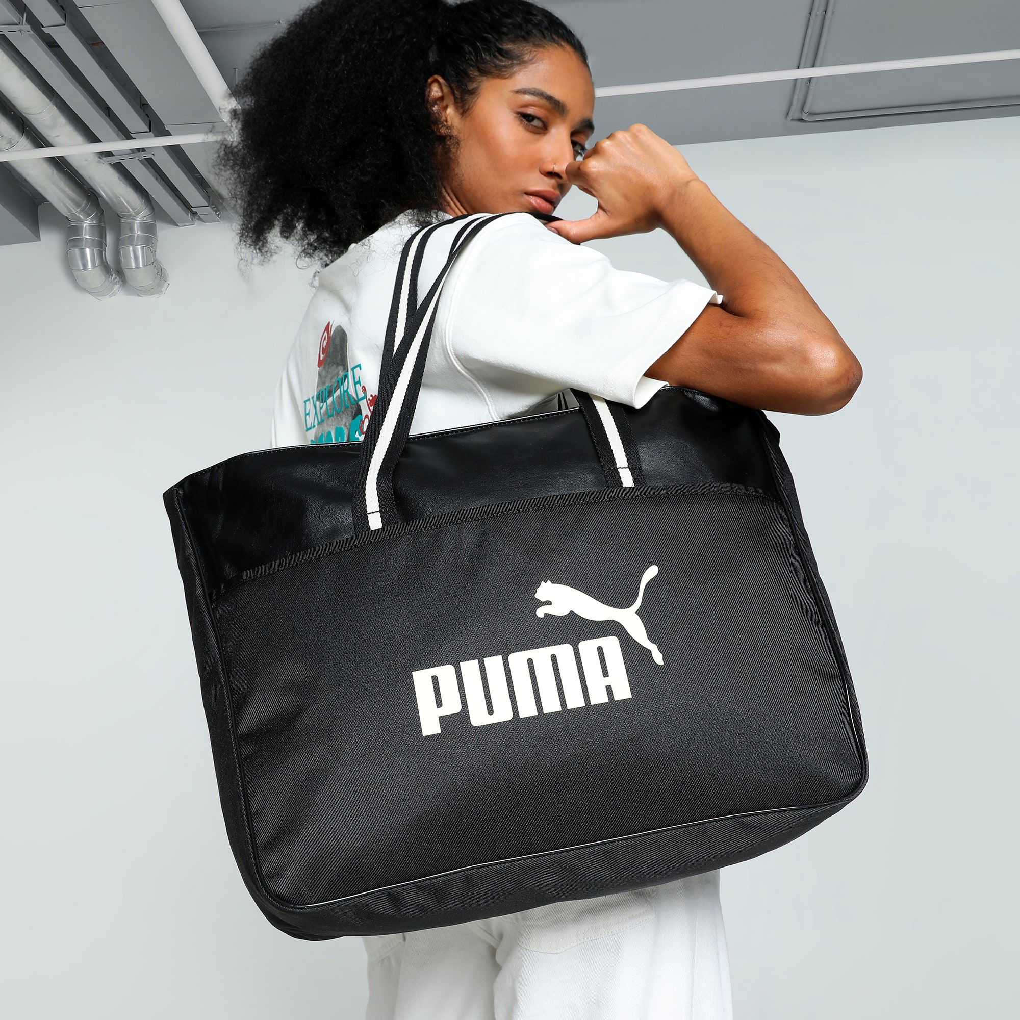 Bag Campus Shopper 090328 Black [PUMA] (01) – buy the best