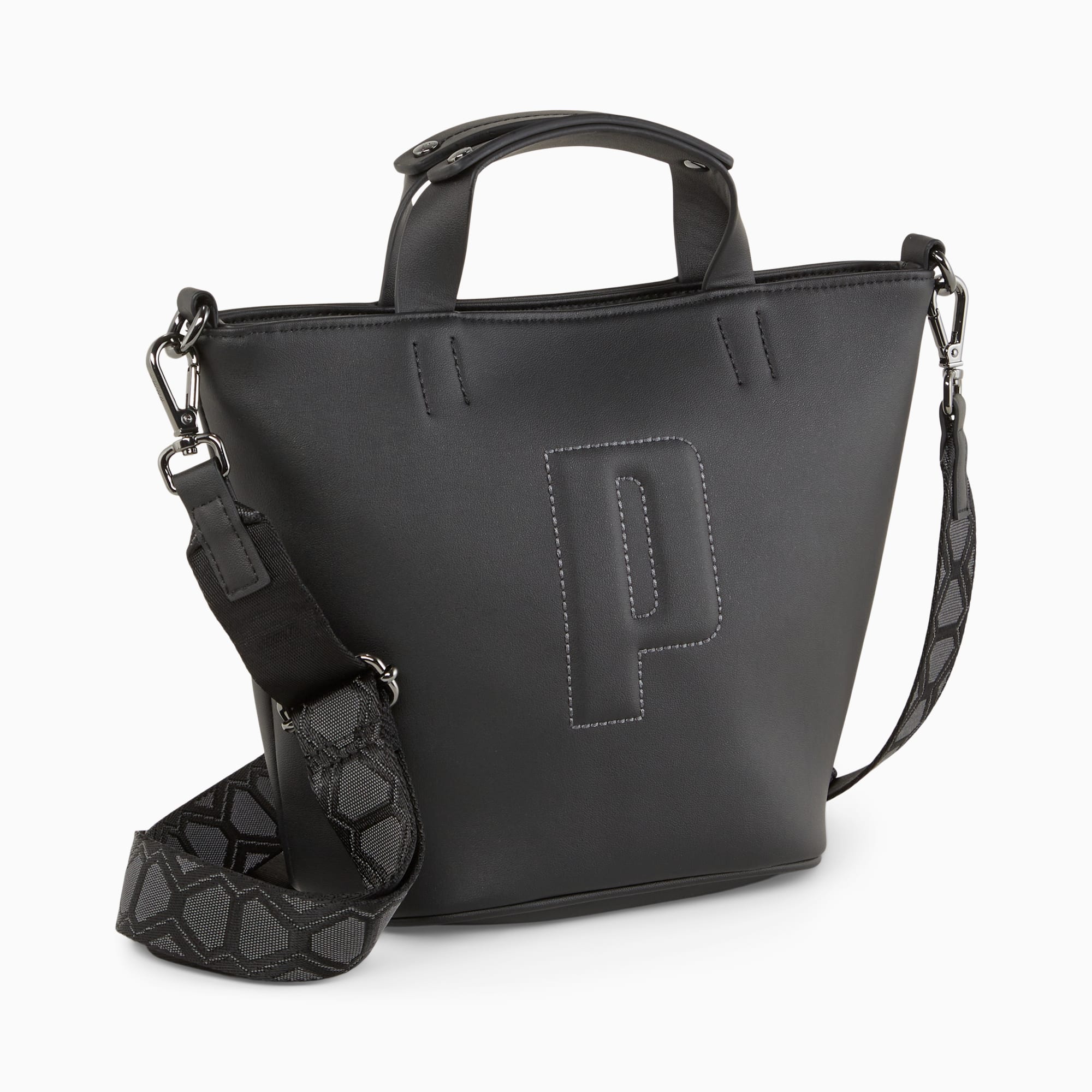 Puma black handbag sales