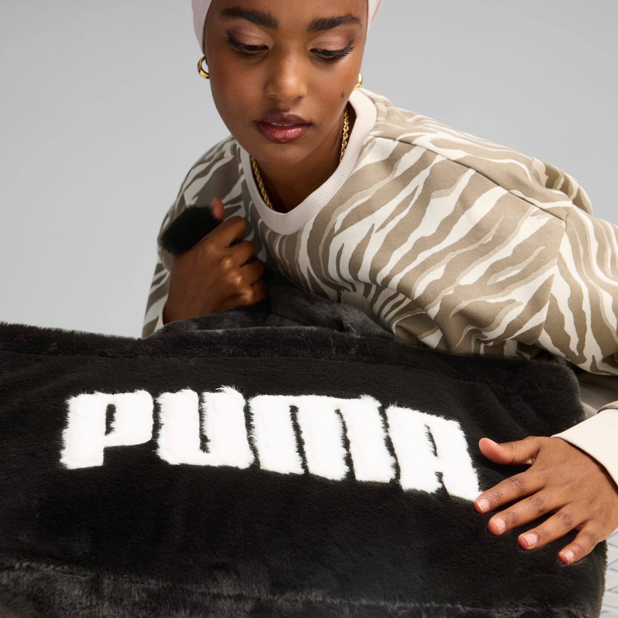 Sac a dos puma fourrure cheap