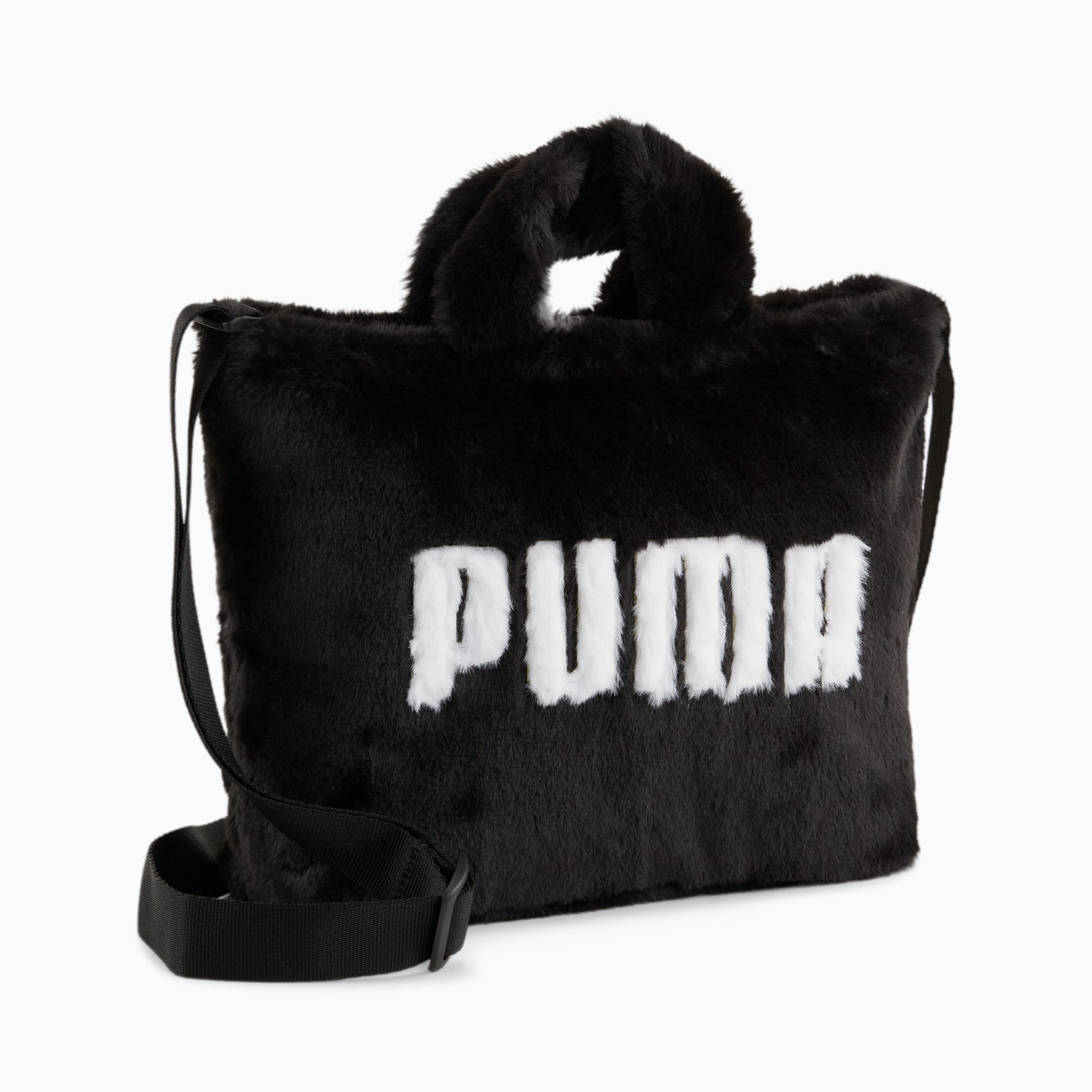 Core Fur Mini Tote Bag PUMA Black PUMA Shop All Puma PUMA