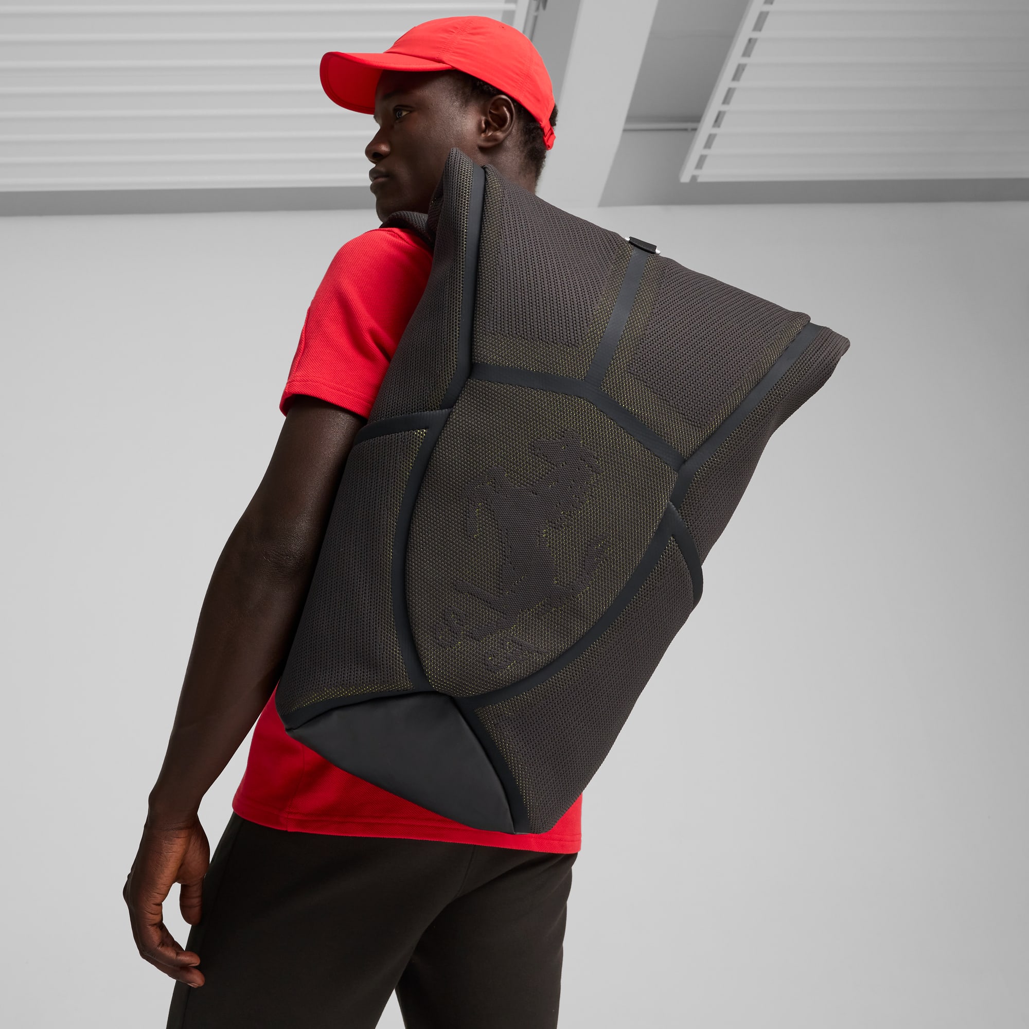 Puma ferrari bookbag gold sales