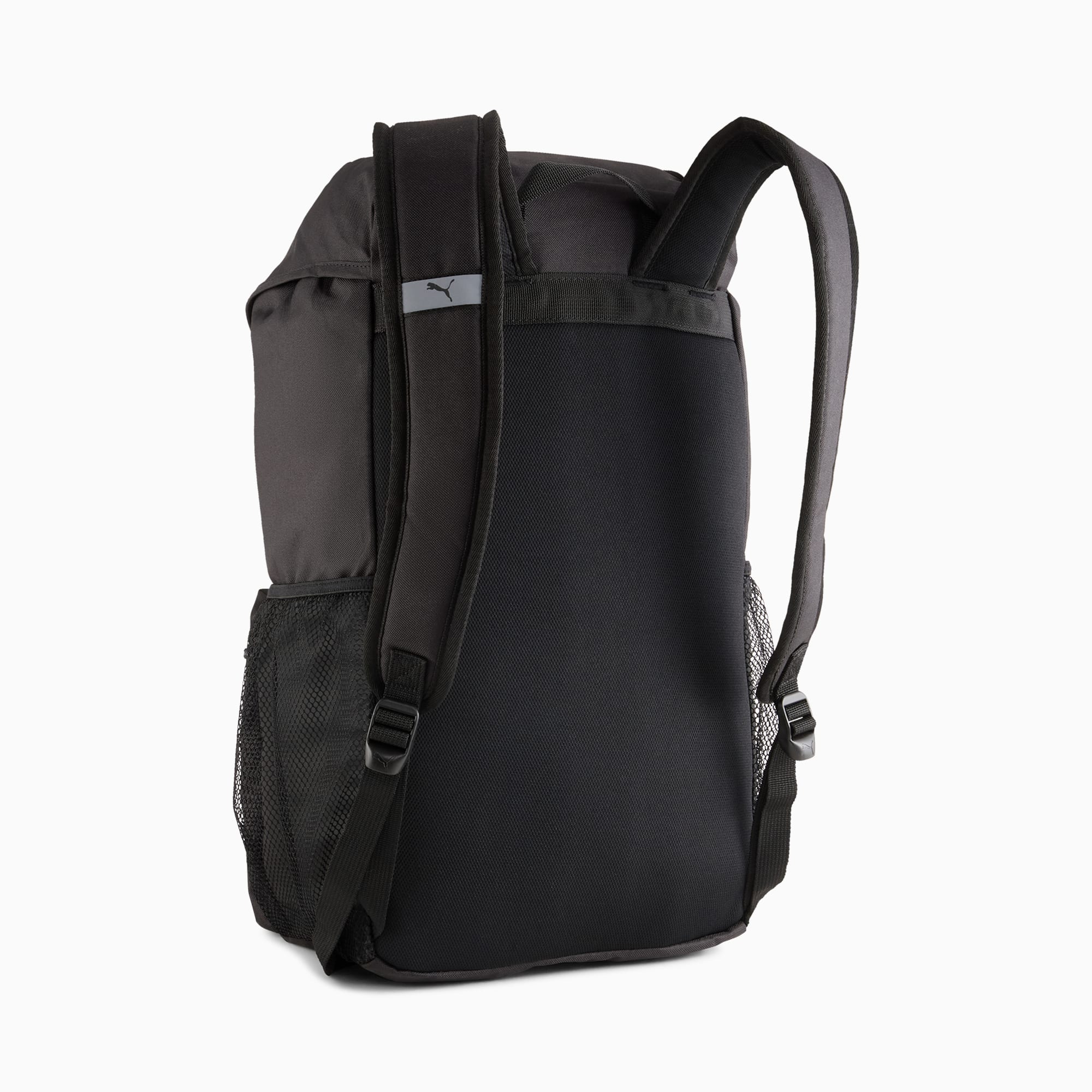 PUMA PHASE 25L Hooded Backpack, PUMA Black, large