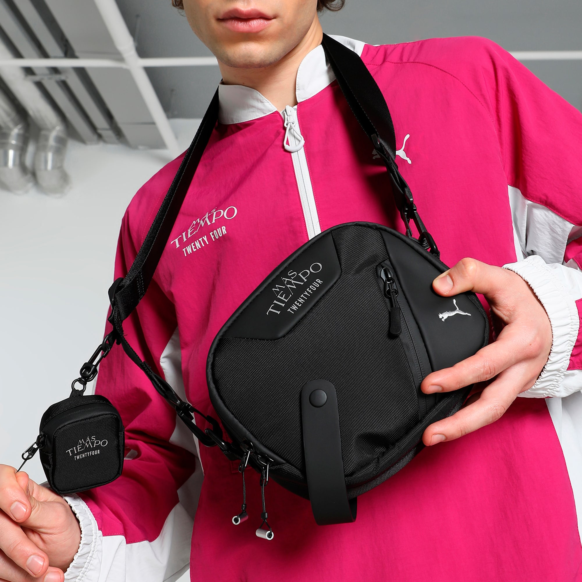 ☆PUMA☆ PUMA x MS TIEMPO XBody Bag PUMA Black 09099601 09 PUMA x MÁS TIEMPO Cross Body Bag | PUMA
