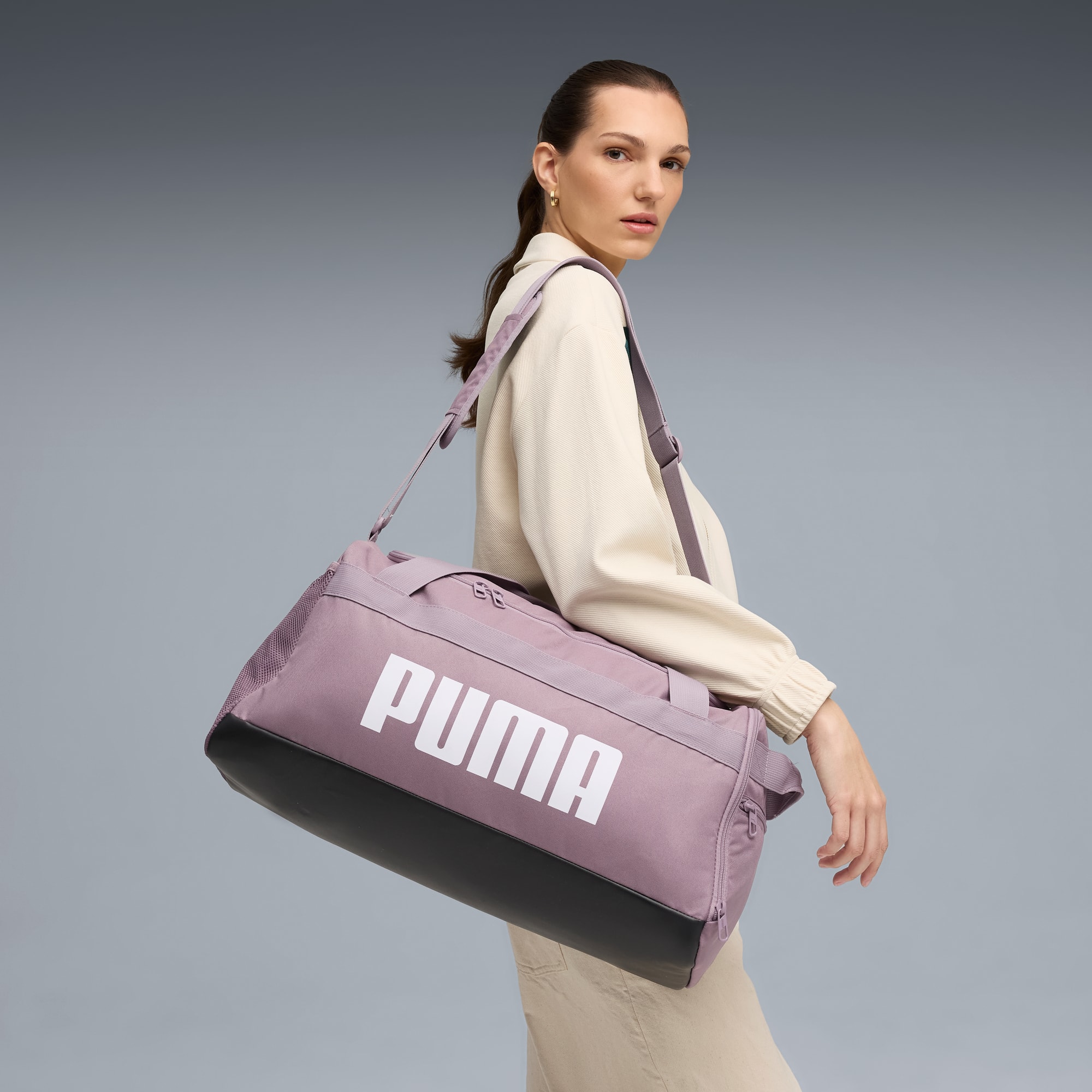 Challenger 35L Small Sports Bag, Plum Jam, large