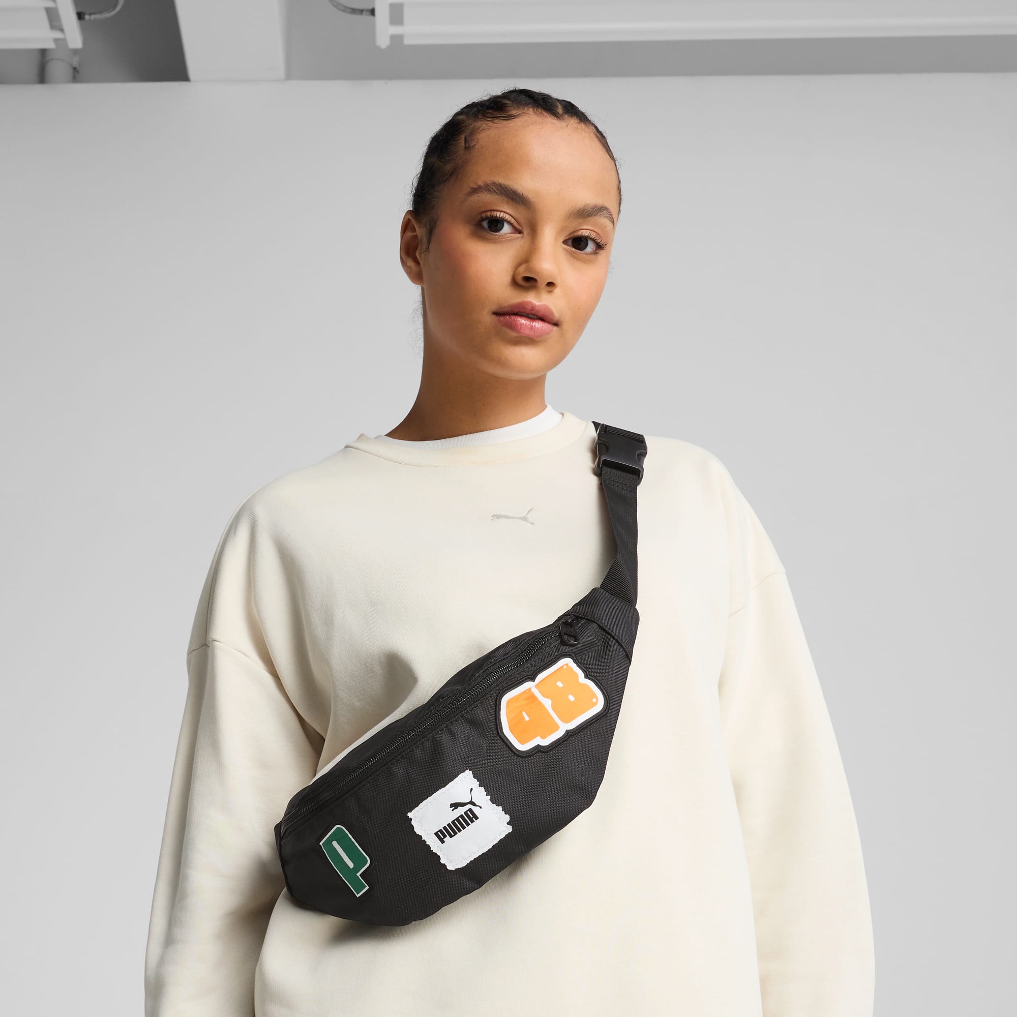 Sac banane PUMA Phase Patch (2,2 L), PUMA Black, large