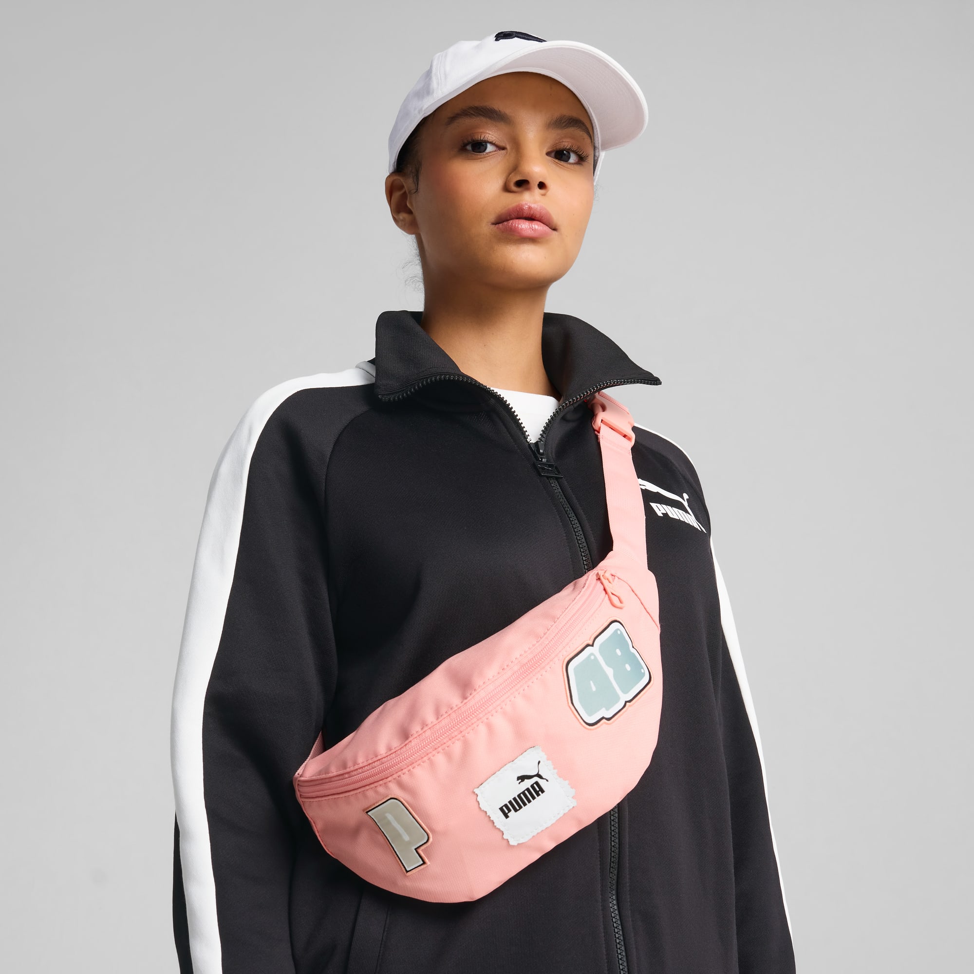 Marsupio PUMA Phase Patch 2,2 L, Pink Fruit, large