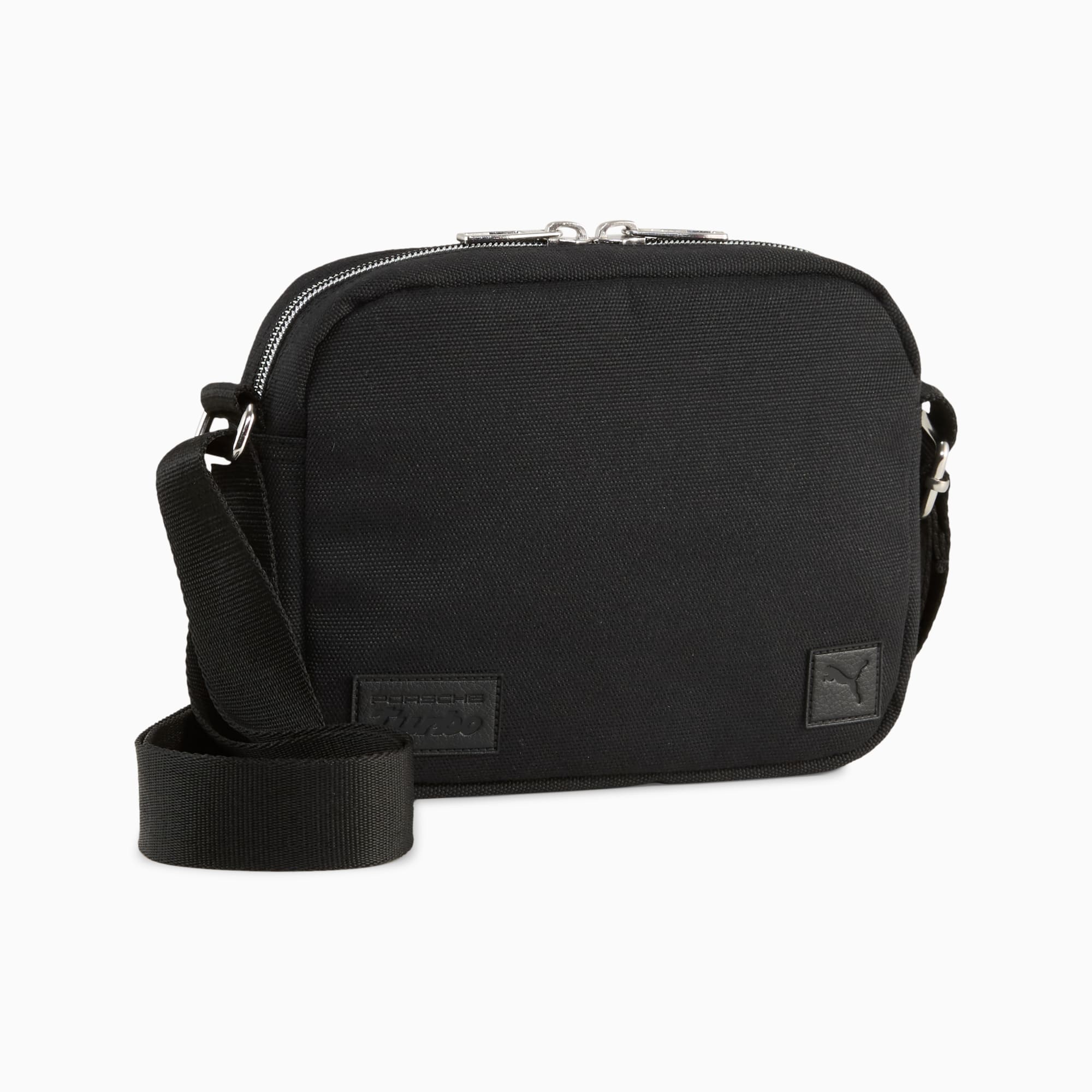 Borsa a tracolla piccola Porsche Legacy 2 L, PUMA Black, large