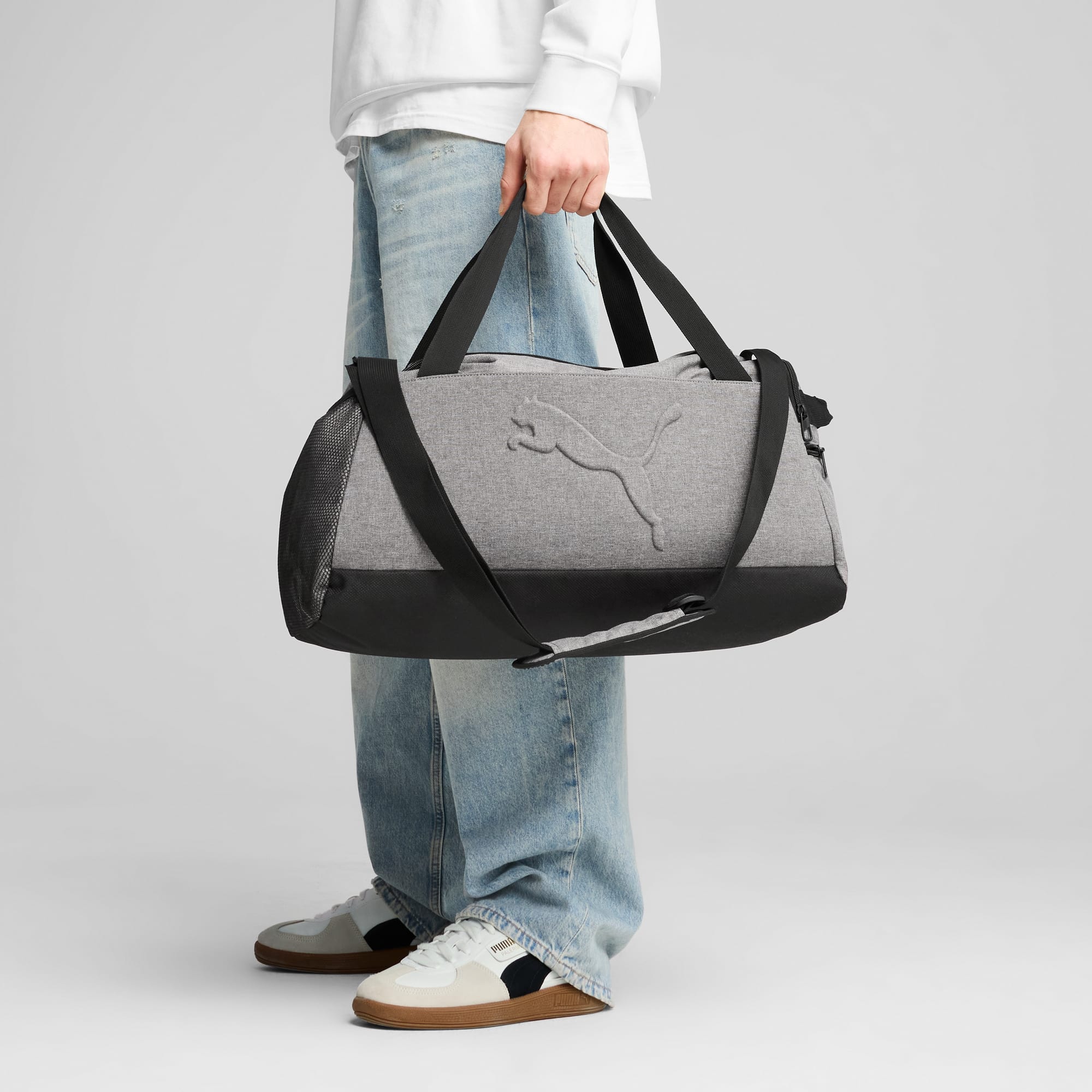 Petit sac de sport chiné PUMA Buzz (35 L), Medium Gray Heather, large