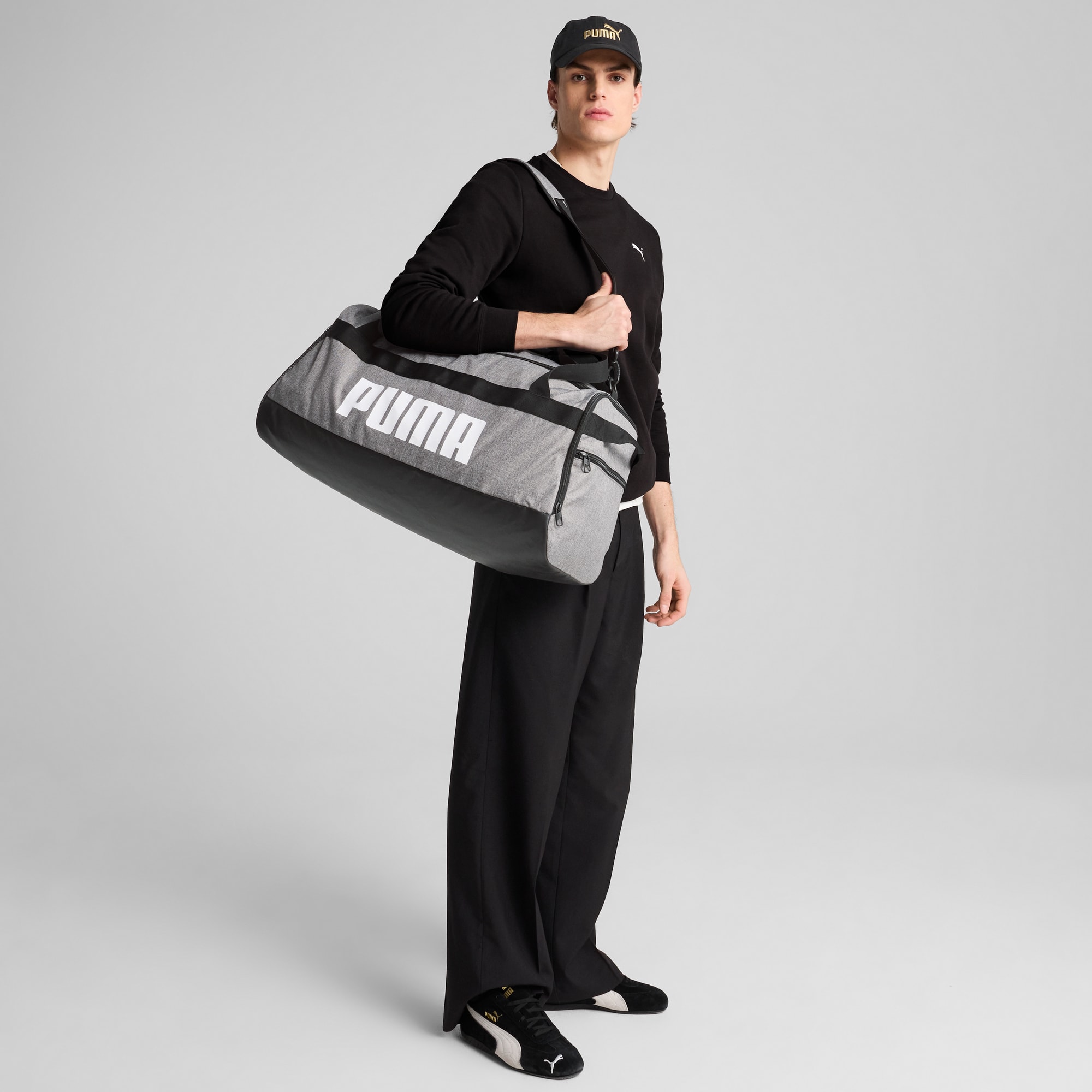 Challenger Heather medium 58L sporttas, Medium Gray Heather, large