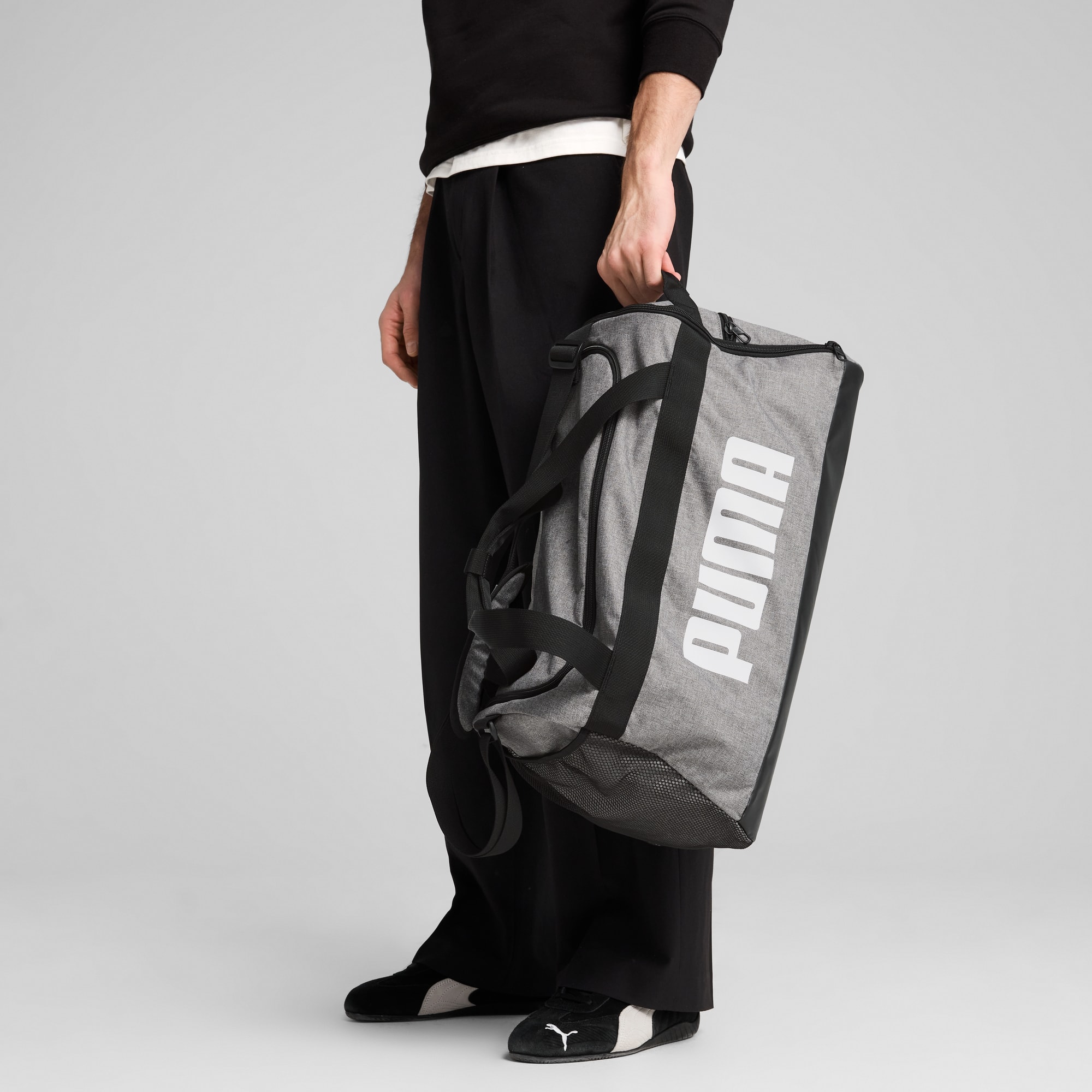 Challenger 35L Small Sports Bag, Medium Gray Heather, large