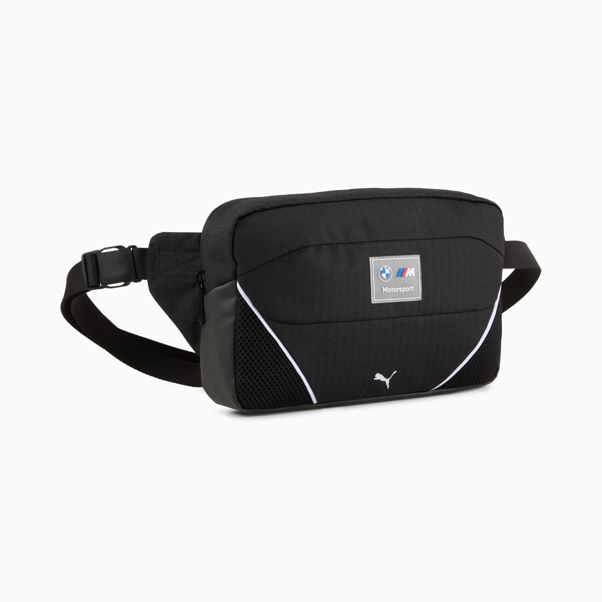 BMW M Motorsport Große 3L Bauchtasche, PUMA Black, large