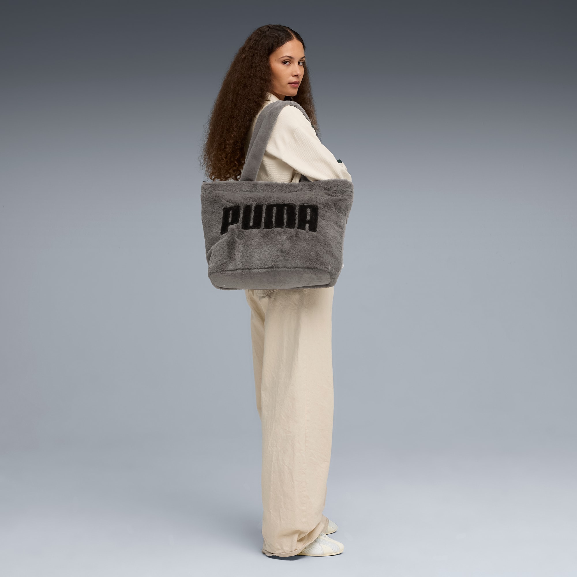 UP 17L shopper van imitatiebont voor jongeren, Cast Iron, large