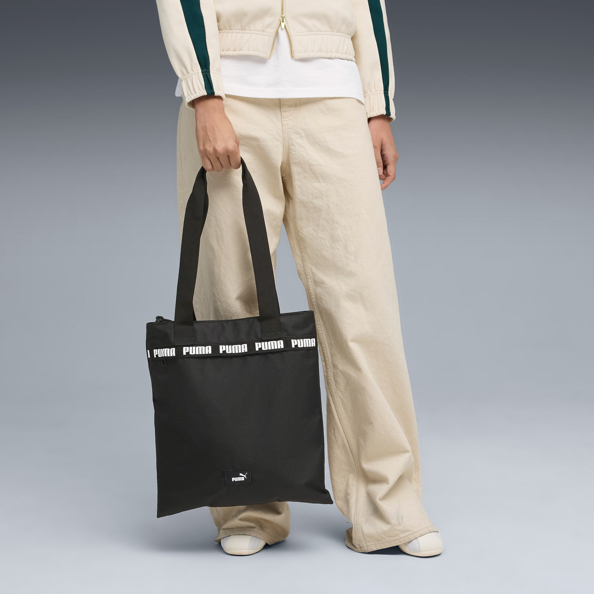Borsa tote Phase Tape 9 L per ragazzi, PUMA Black, large