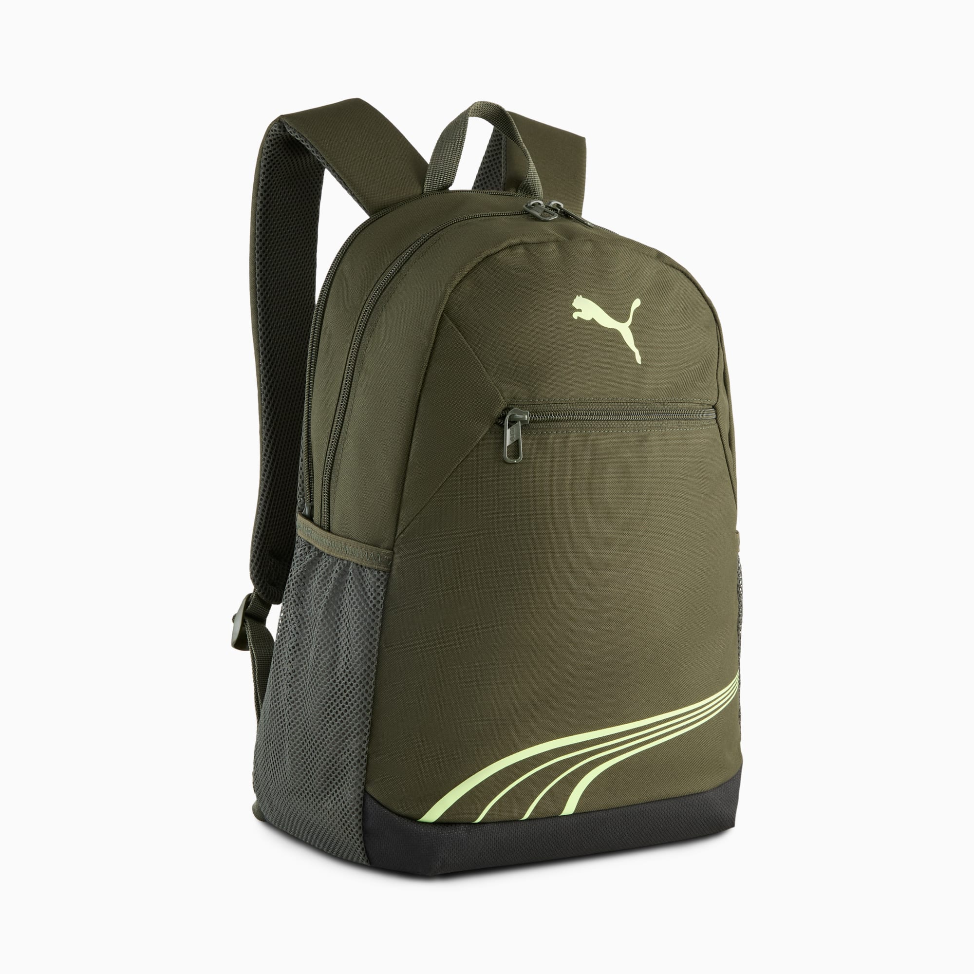 Fundamental 20L Backpack Youth, Dark Olive, large