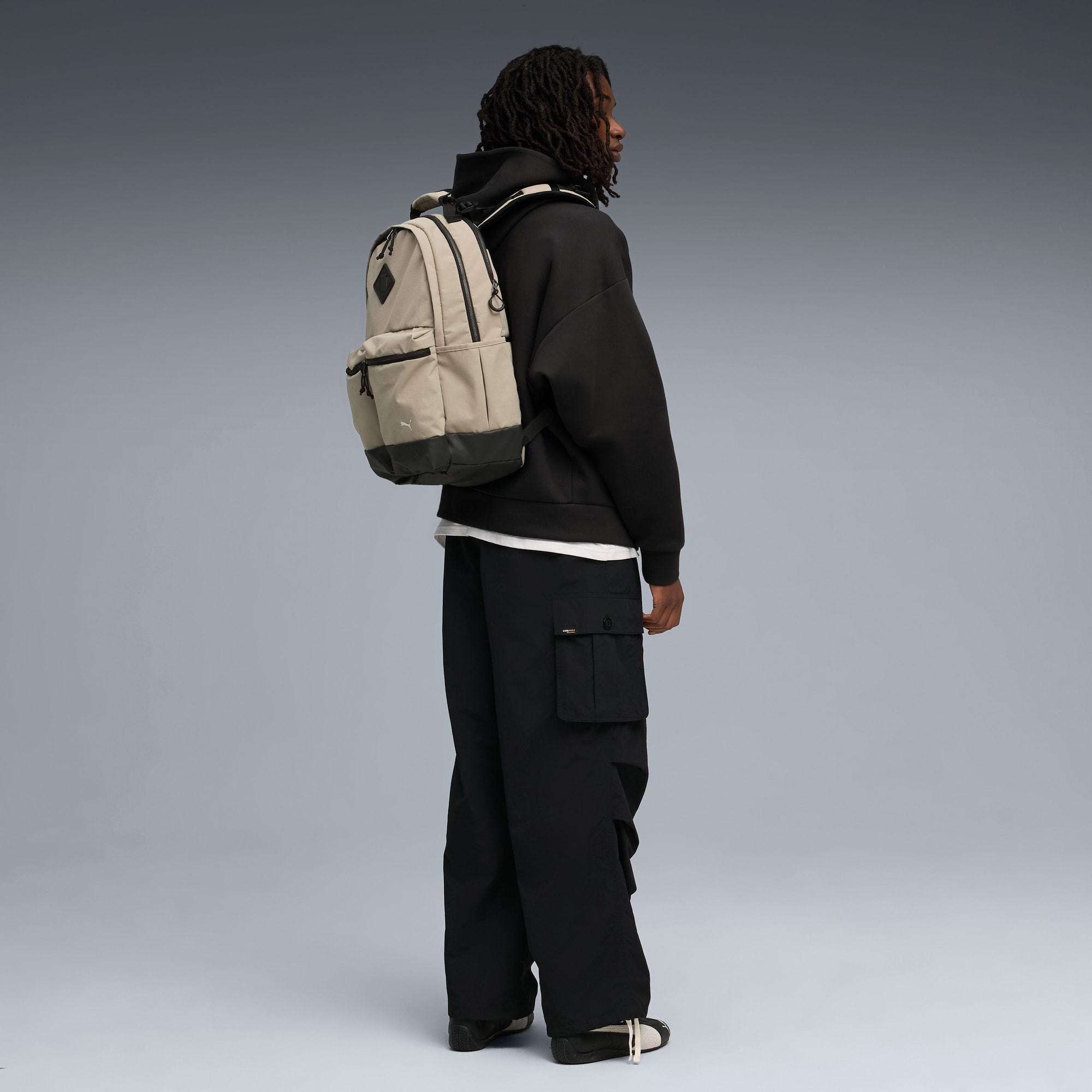 MMQ 27L Backpack, Ice Coffee-PUMA Black, large