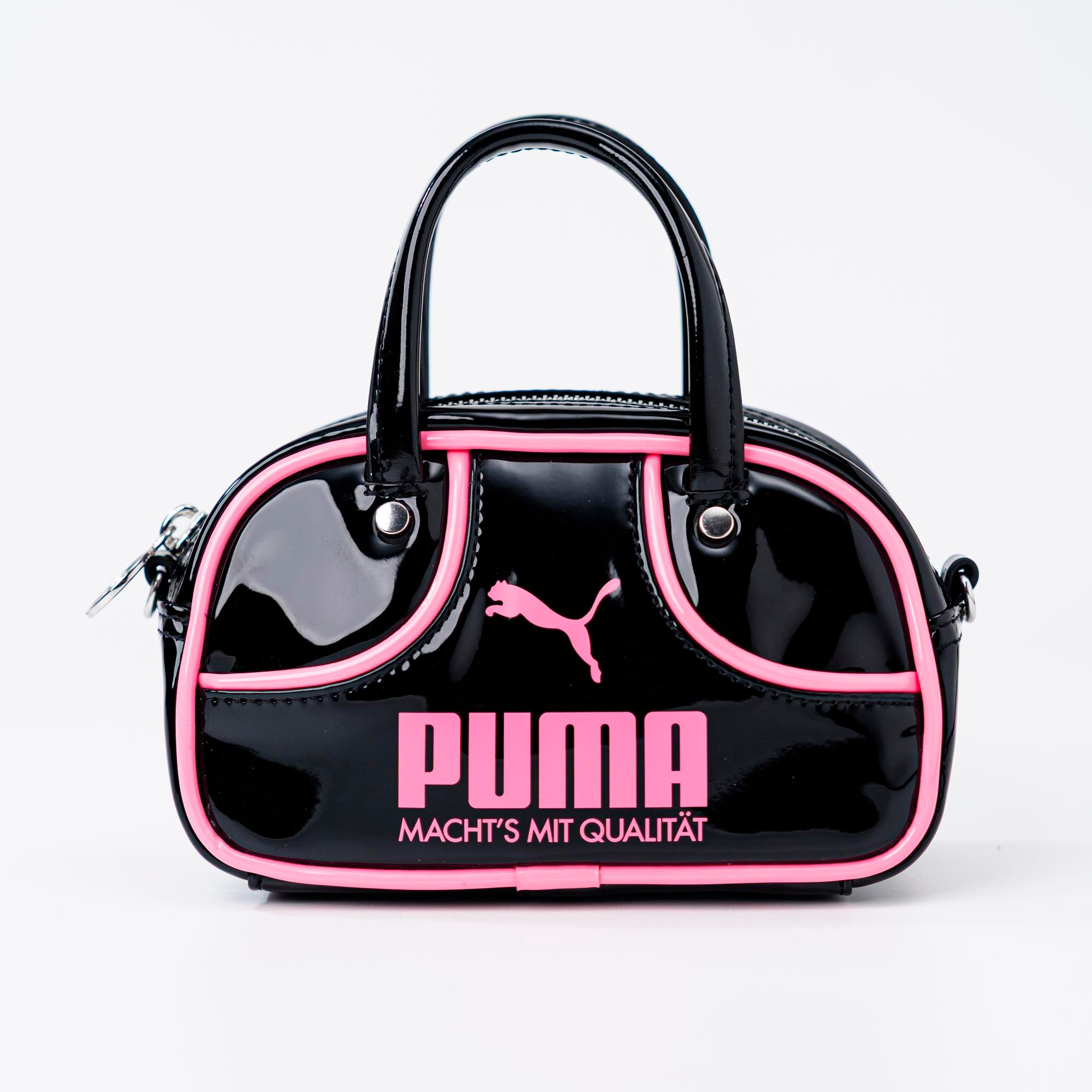 1976 Micro 1L Grip Bag, PUMA Black-Posie Pink, large-SEA