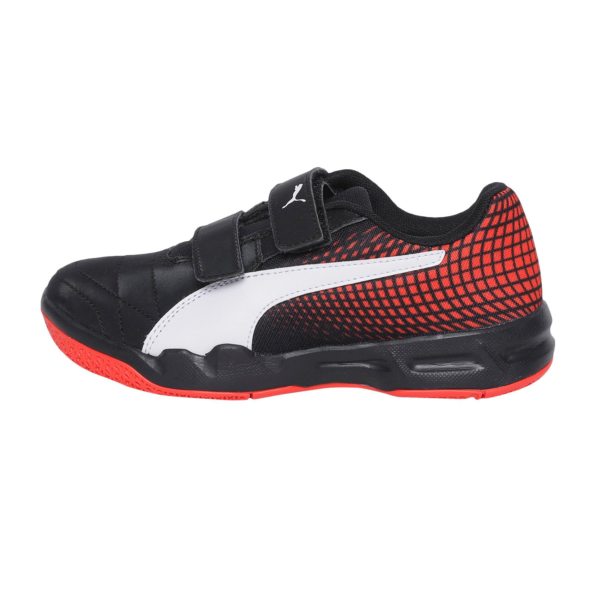 Cabaña Más allá Lanzamiento Veloz Indoor NG V Kids' Training Shoes | Black-White-Cherry | PUMA KID'S  OUTLET | PUMA