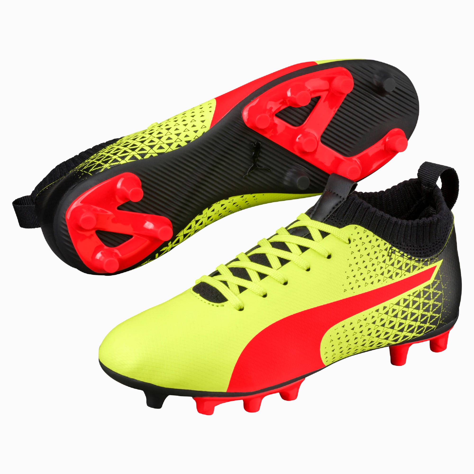 evoKNIT FG Soccer Cleats JR