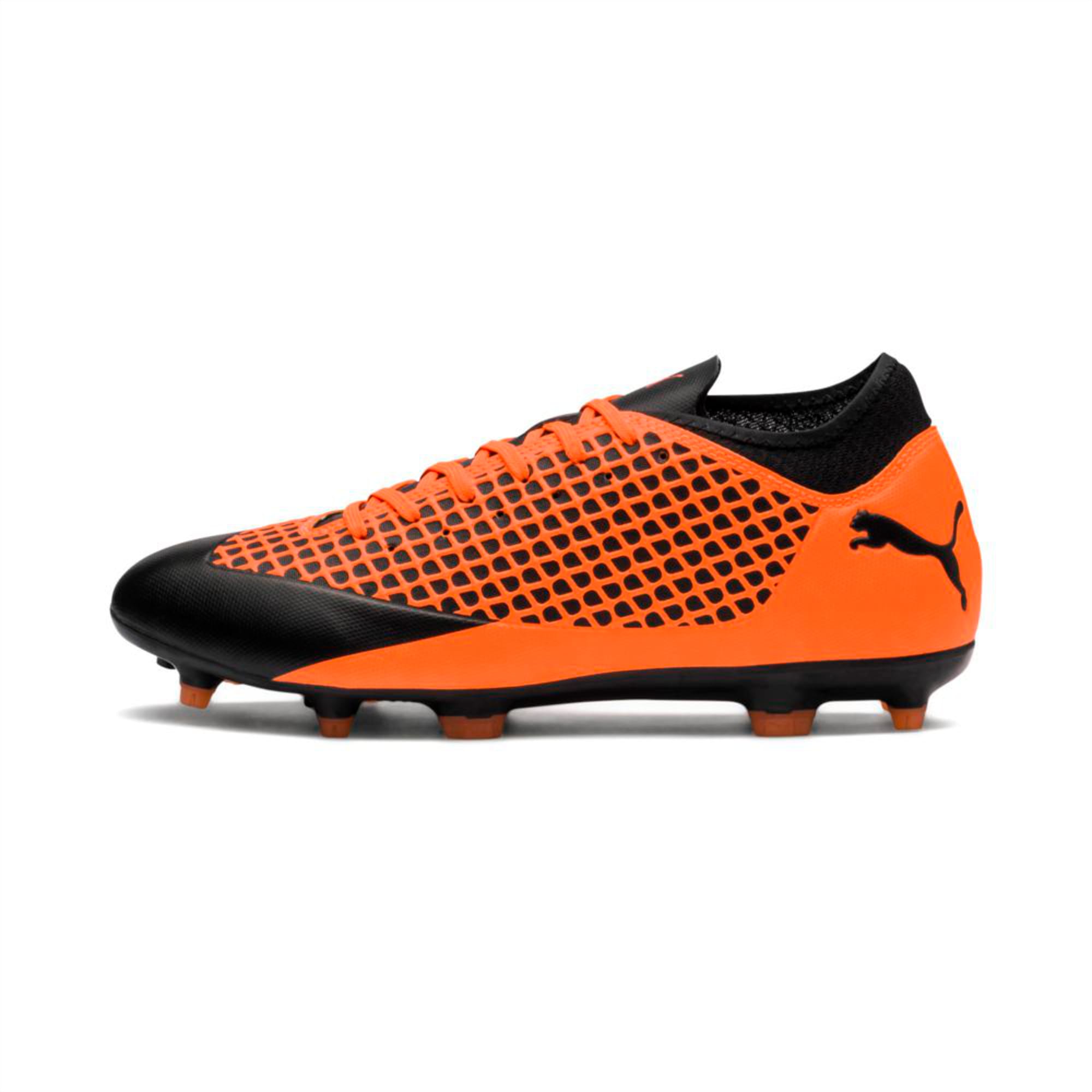FUTURE 2.4 FG/AG Men's Football Boots | Puma Black-Shocking Orange | PUMA  Shoes | PUMA