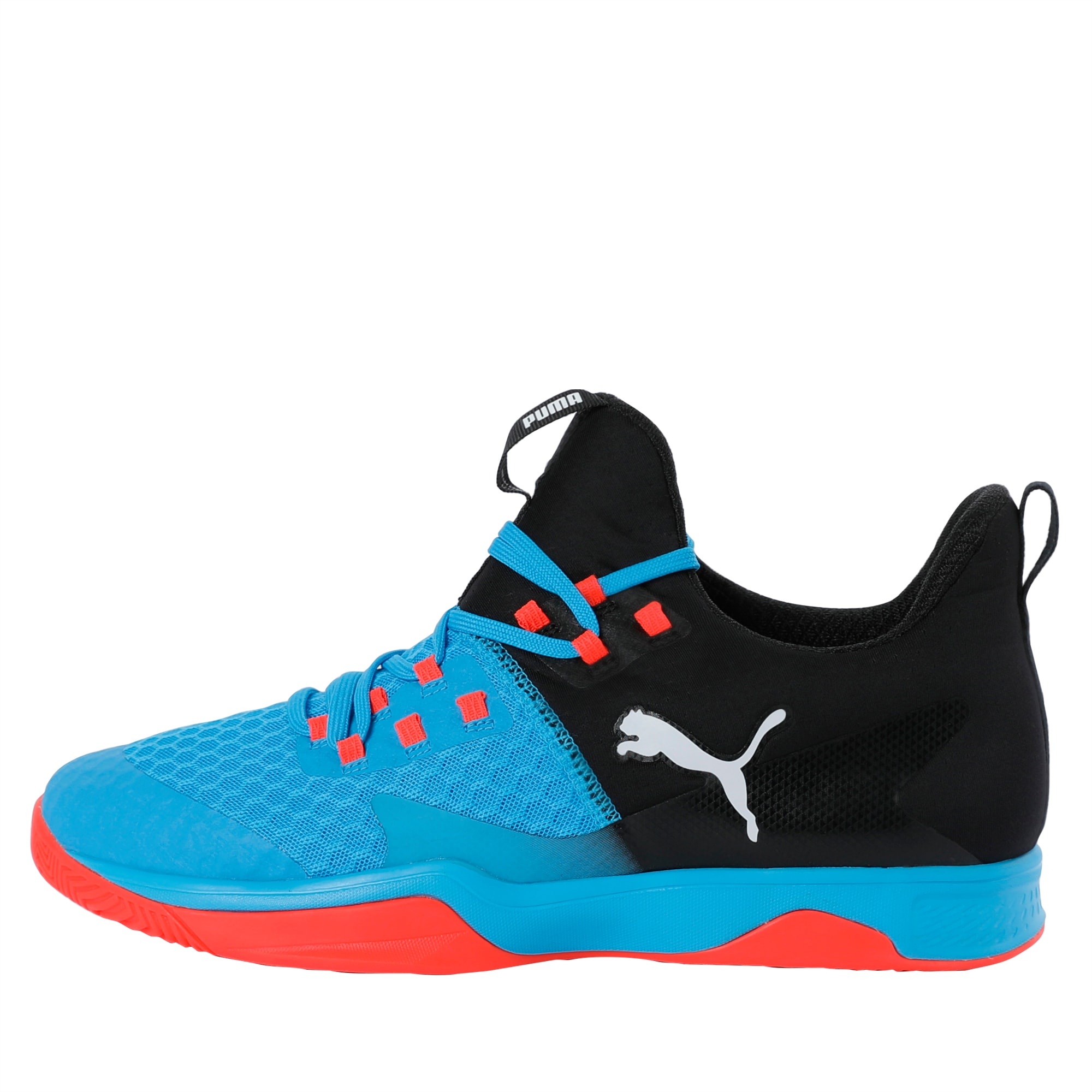 Rise XT 3 Indoor Teamsport Shoes | Bleu Azur-Red Blast-Puma Black | PUMA Shoes PUMA