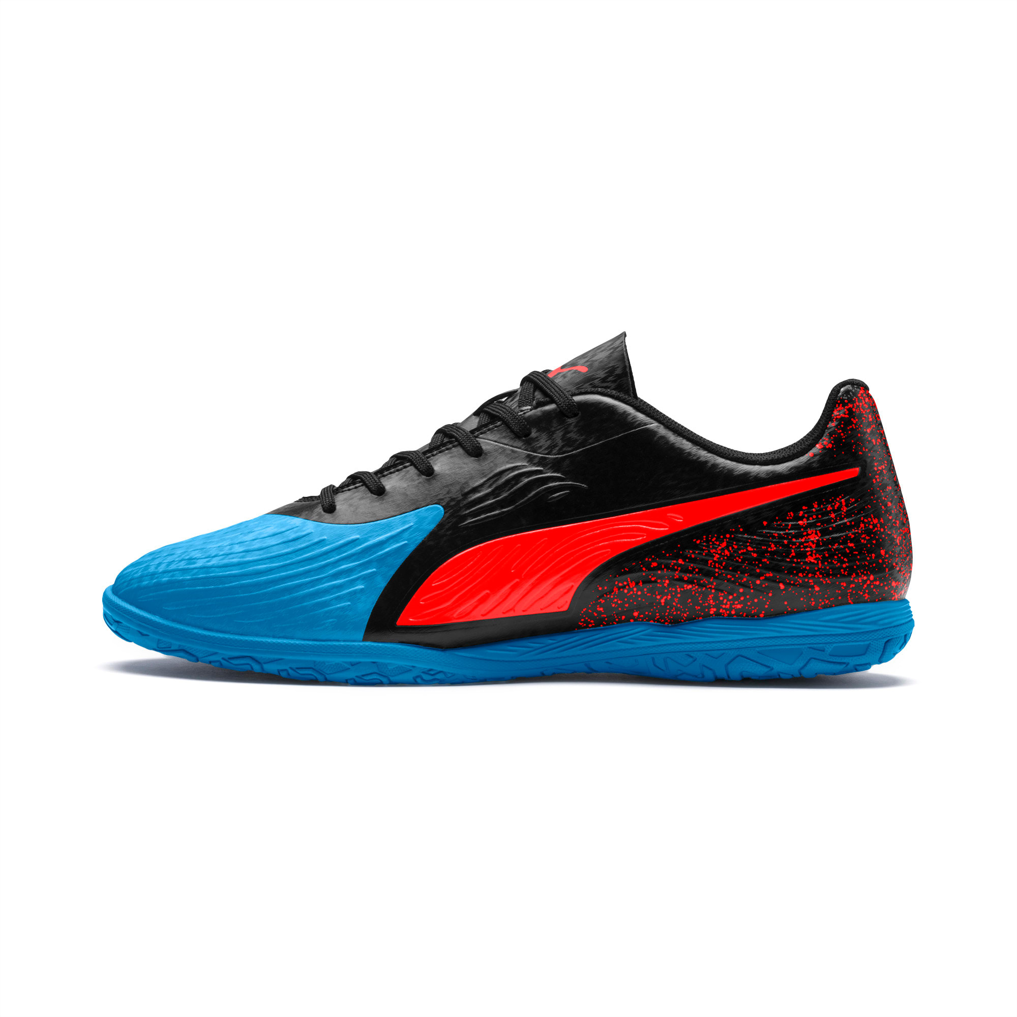 PUMA ONE 19.4 IT Men's Football Boots | Bleu Azur-Red Blast-Black | PUMA IT  Indoor Training | PUMA