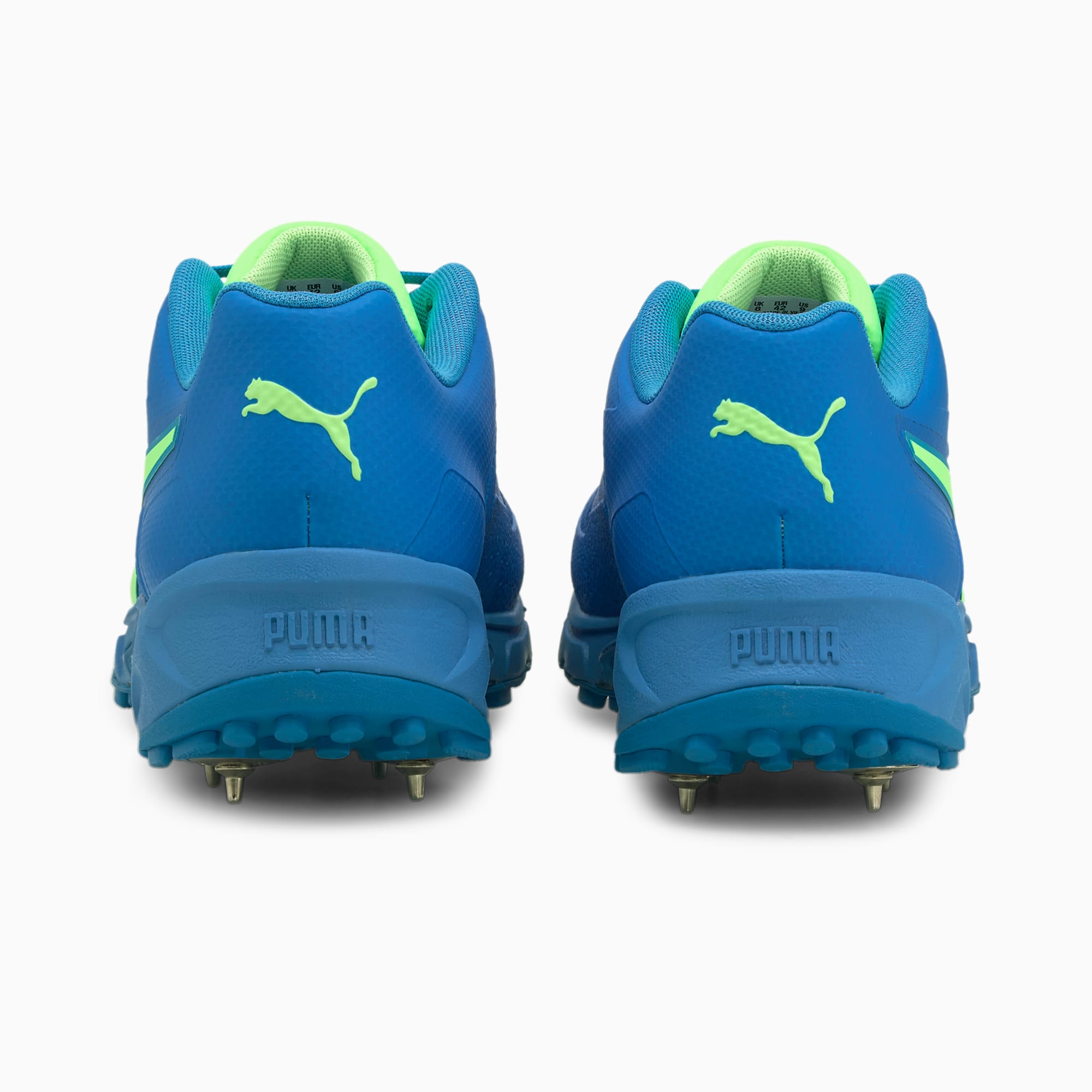 puma blue cricket shoes