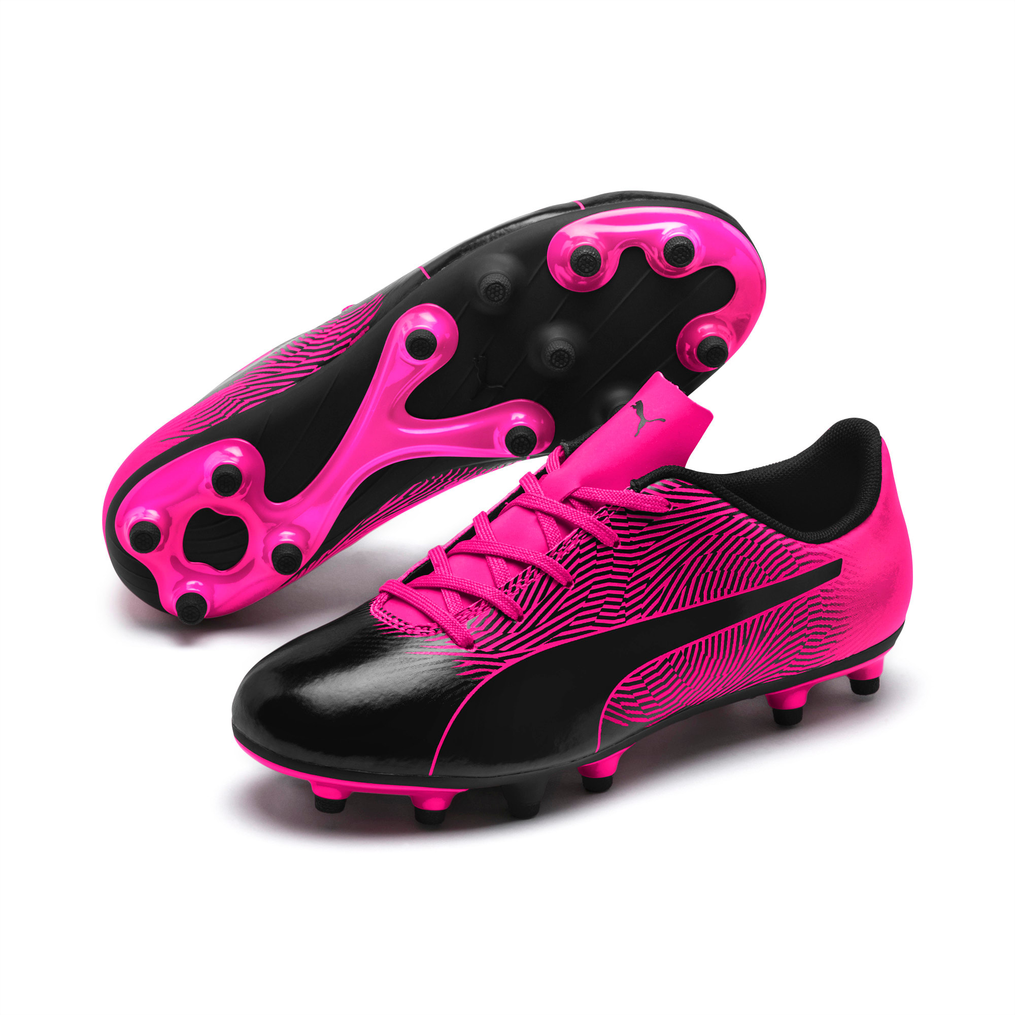 pink puma soccer cleats