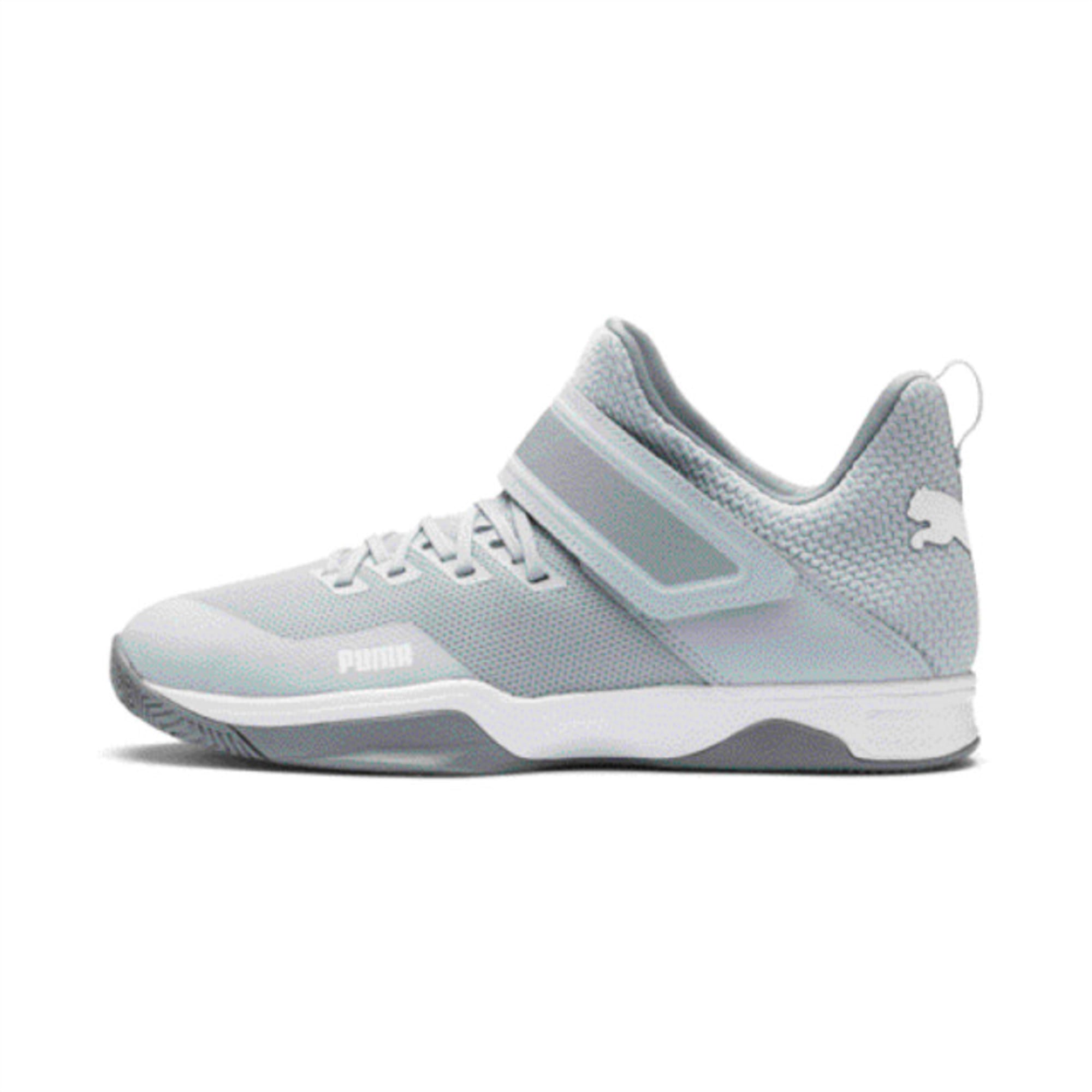 Rise XT3 Handball Shoes | Grey Dawn-White-Tradewinds | PUMA Shoes | PUMA