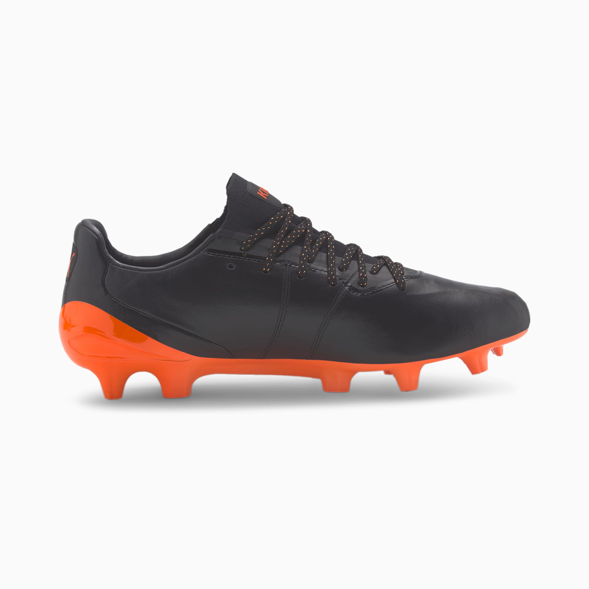 Puma公式 プーマ キング プラチナム Fg Ag サッカースパイク 天然芝 人工芝 メンズ Puma Black Shocking Orange プーマ サッカー シューズ プーマ
